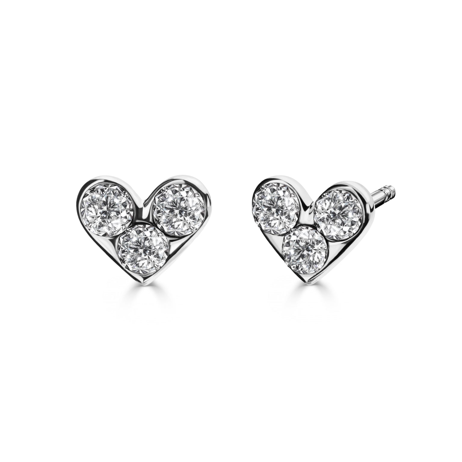 ต่างหูเพชร Love's Spark Stud Earrings
