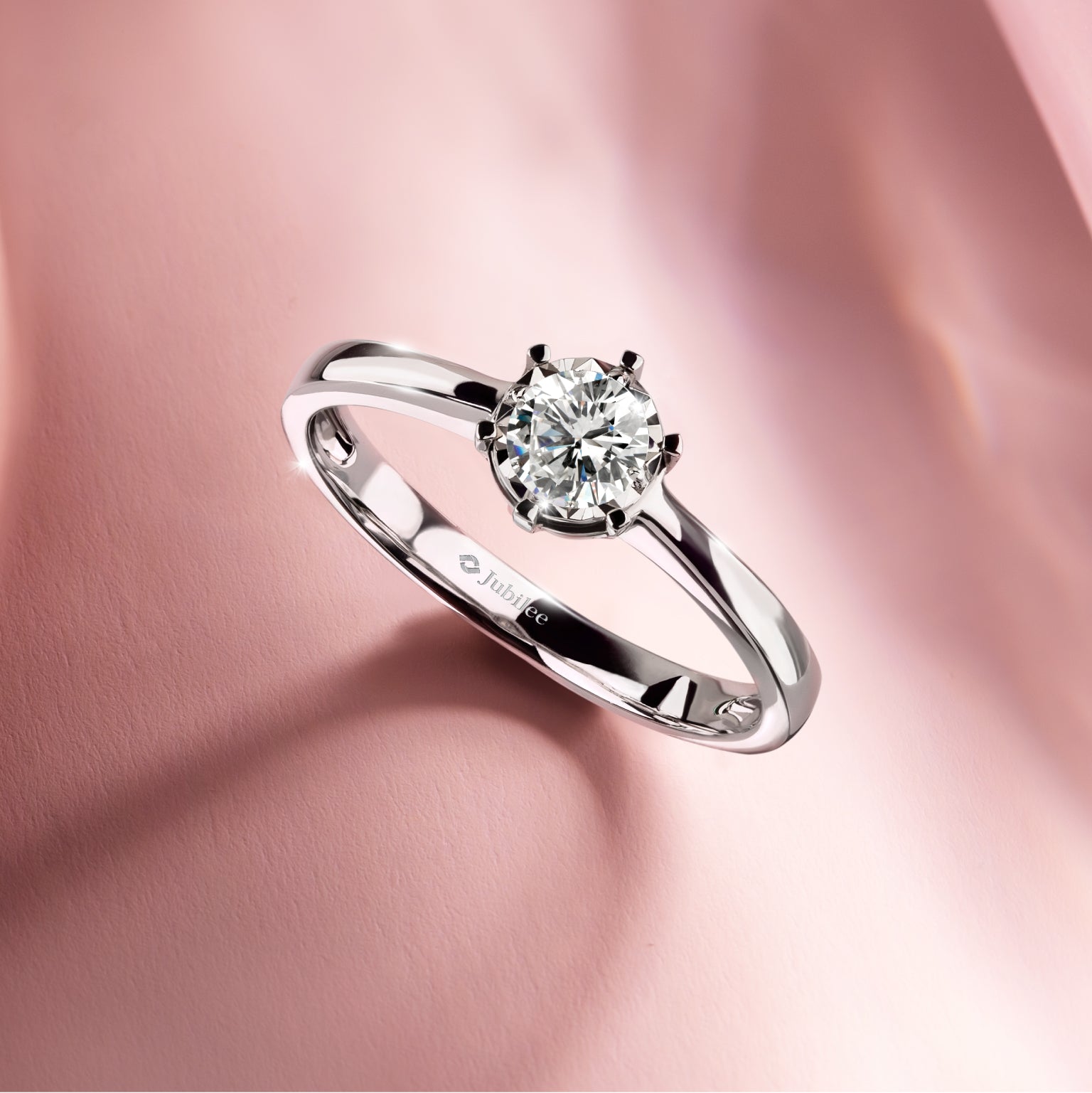 แหวนเพชร 6-Prong-Solitaire Ring
