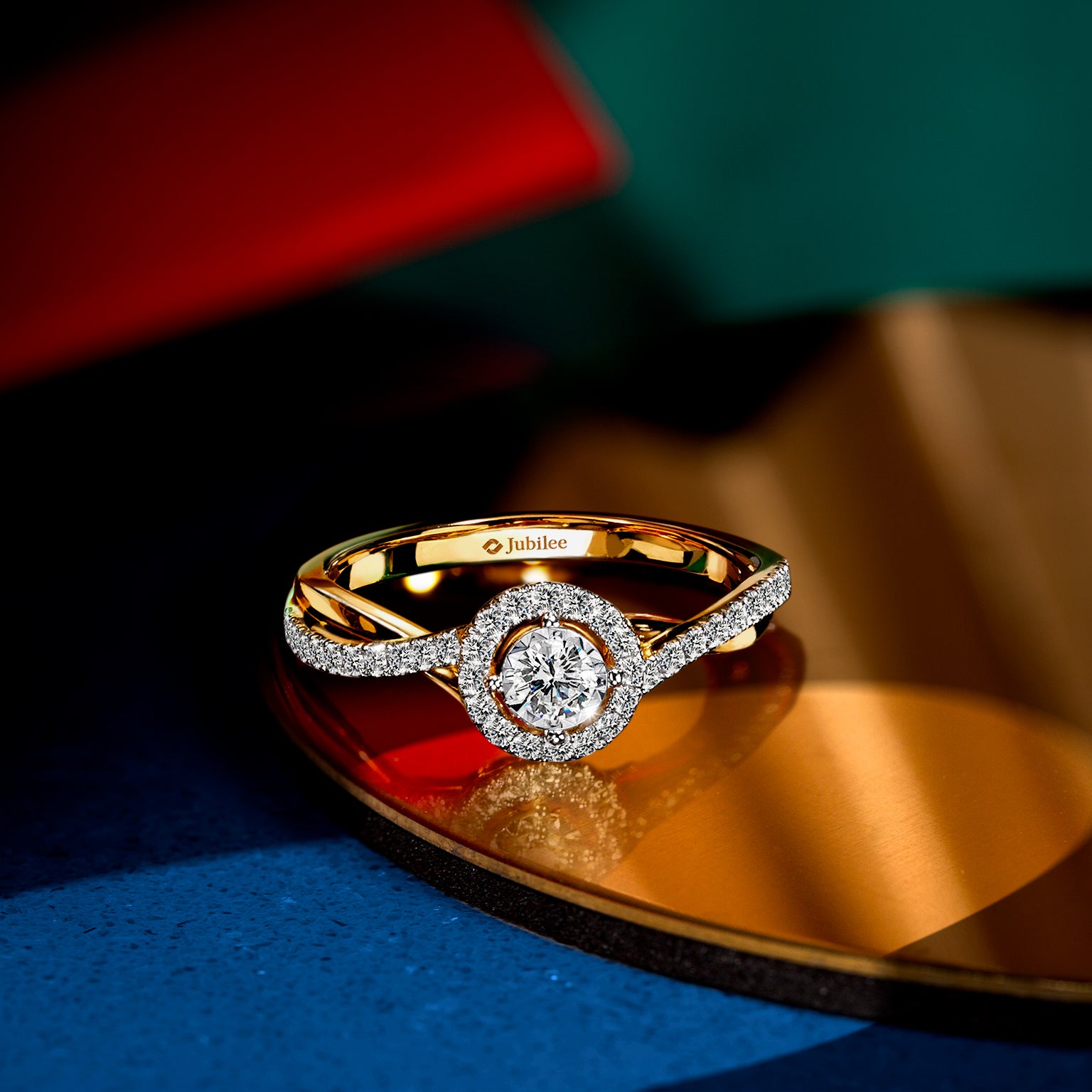 แหวนเพชร Auspicious Wealth Ring