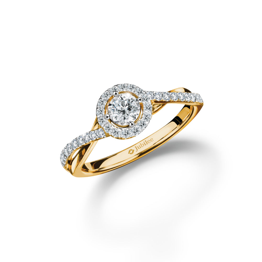 แหวนเพชร Auspicious Wealth Ring