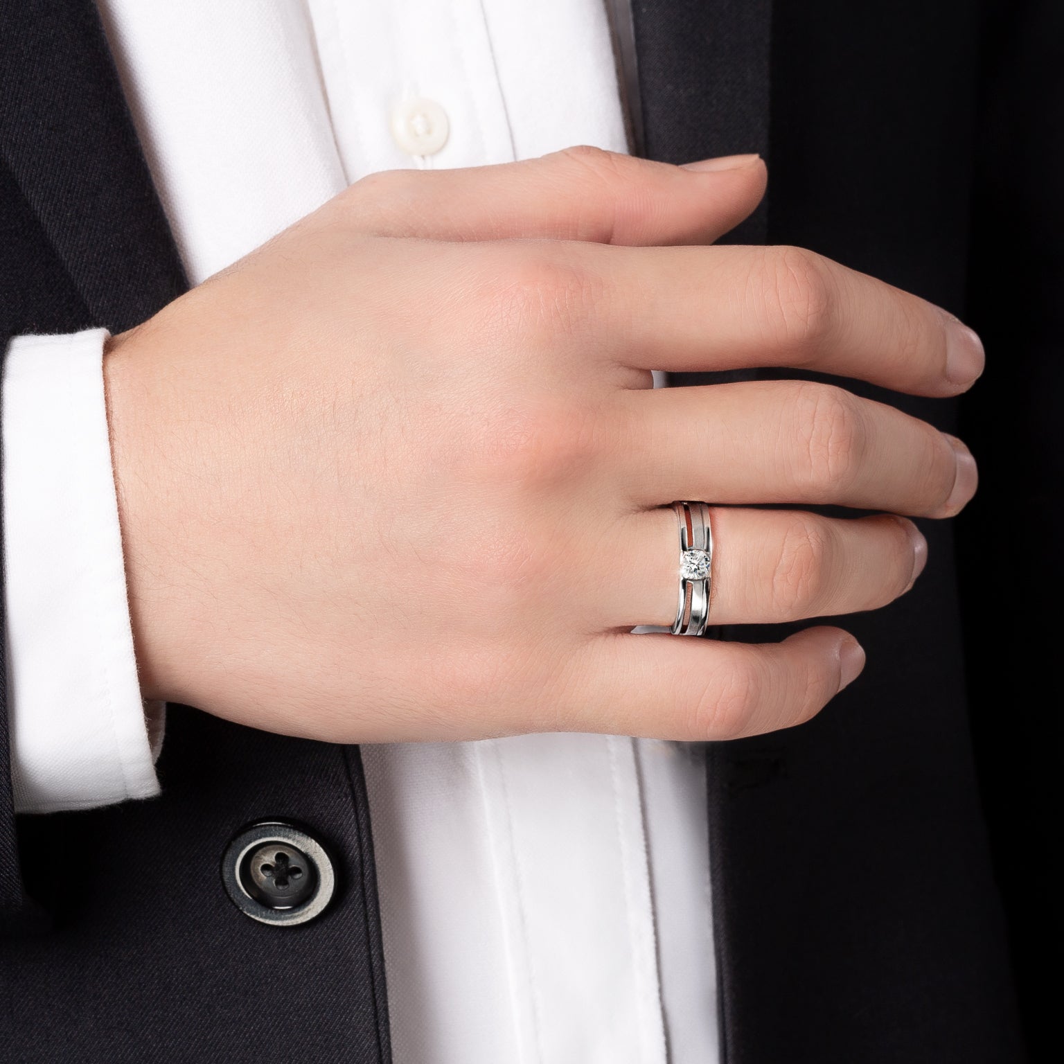 แหวนเพชร Atelier Soul Band Ring