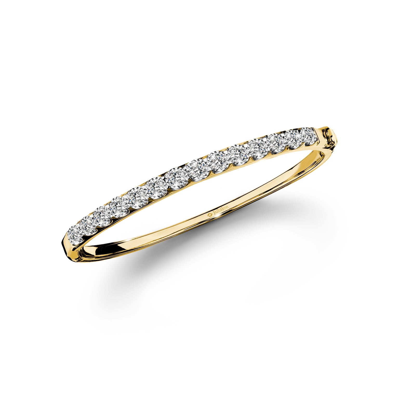 กำไลข้อมือเพชร The Radiant Diamond Line Bangle