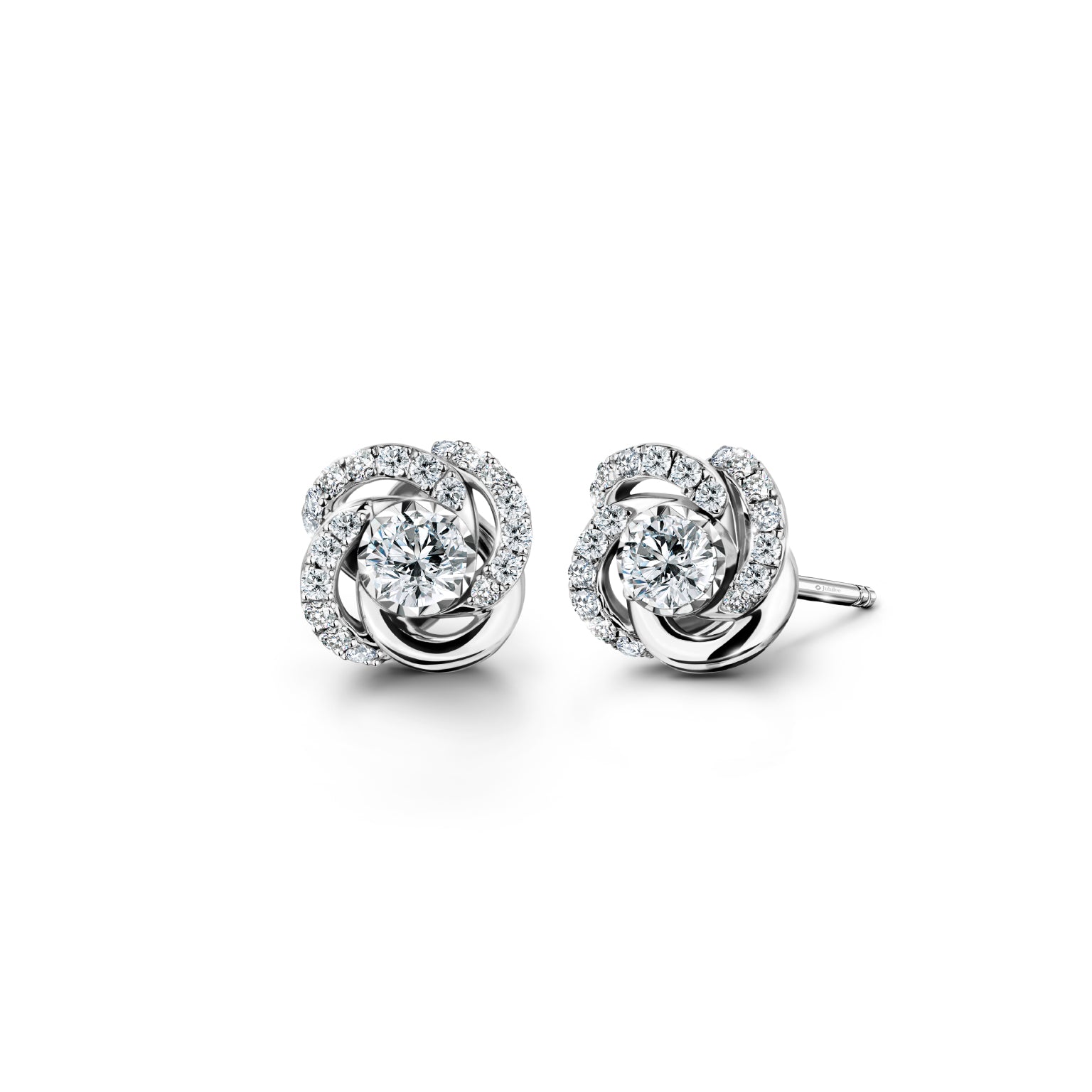 Blossom Stud Earrings Diamond
