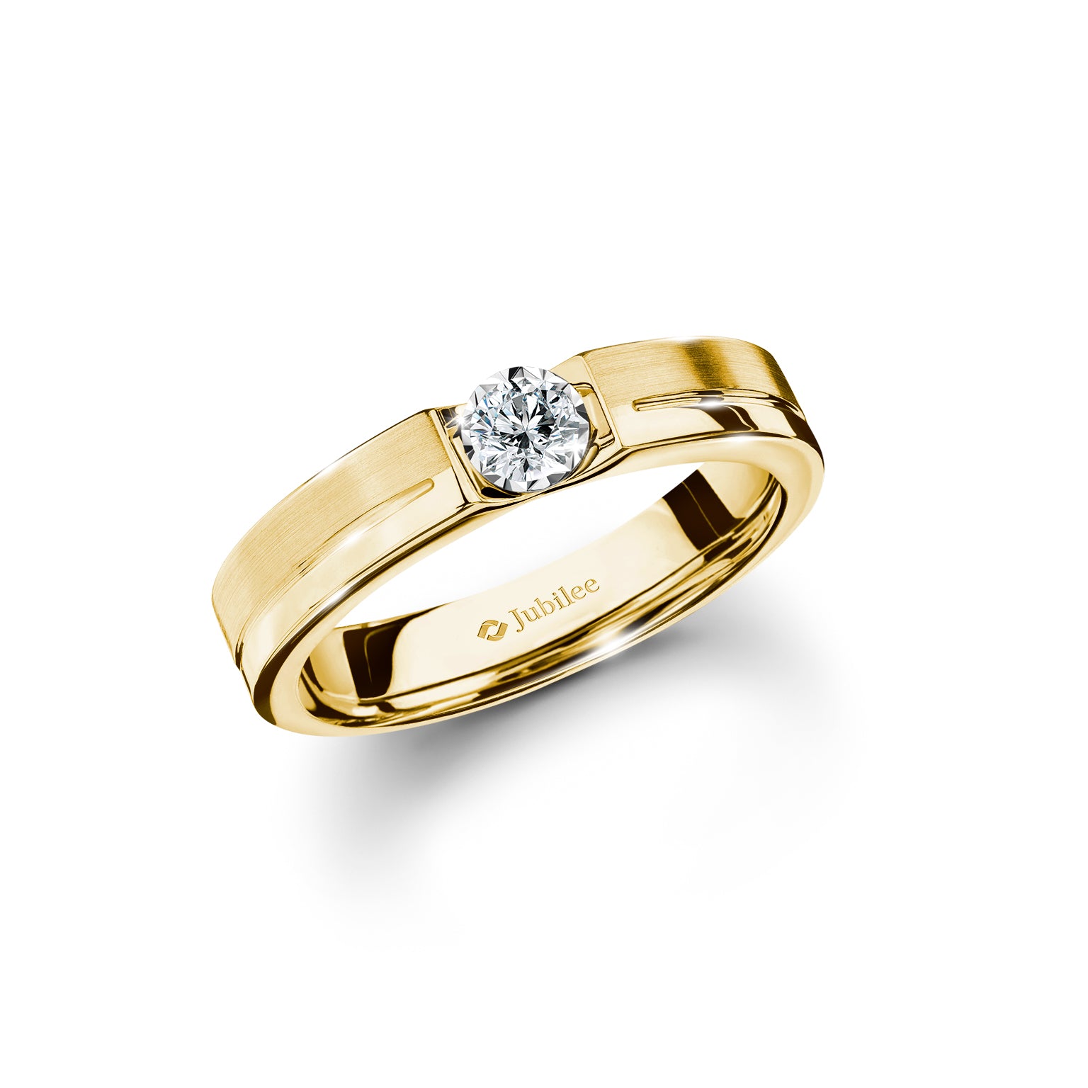 แหวนเพชร Classic Solitaire Band Ring