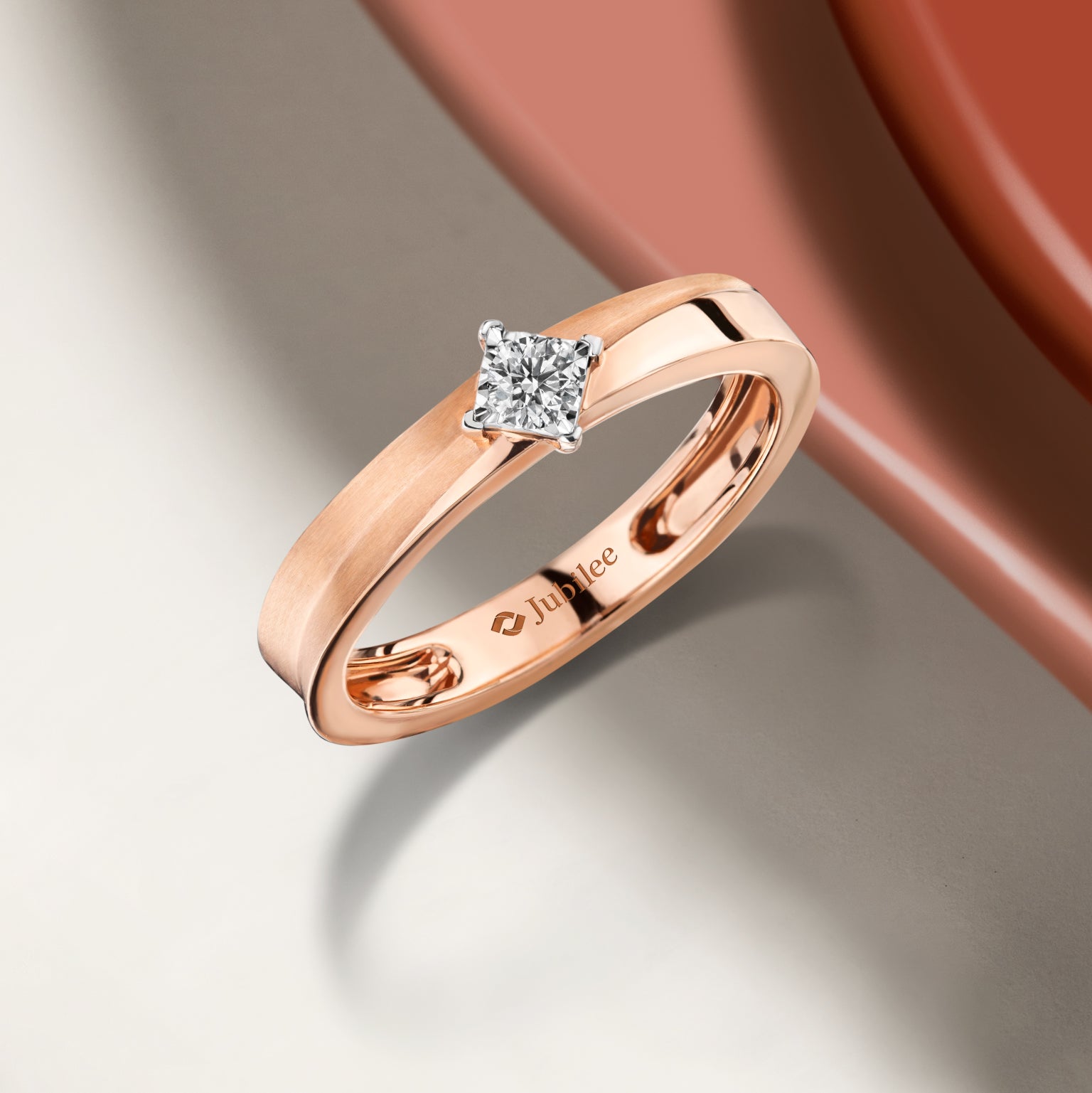 แหวนเพชร Dazzling Single Ring