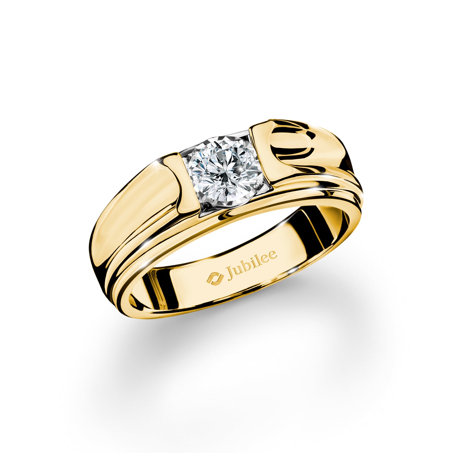 แหวนเพชร Defined Bond Crown Ring