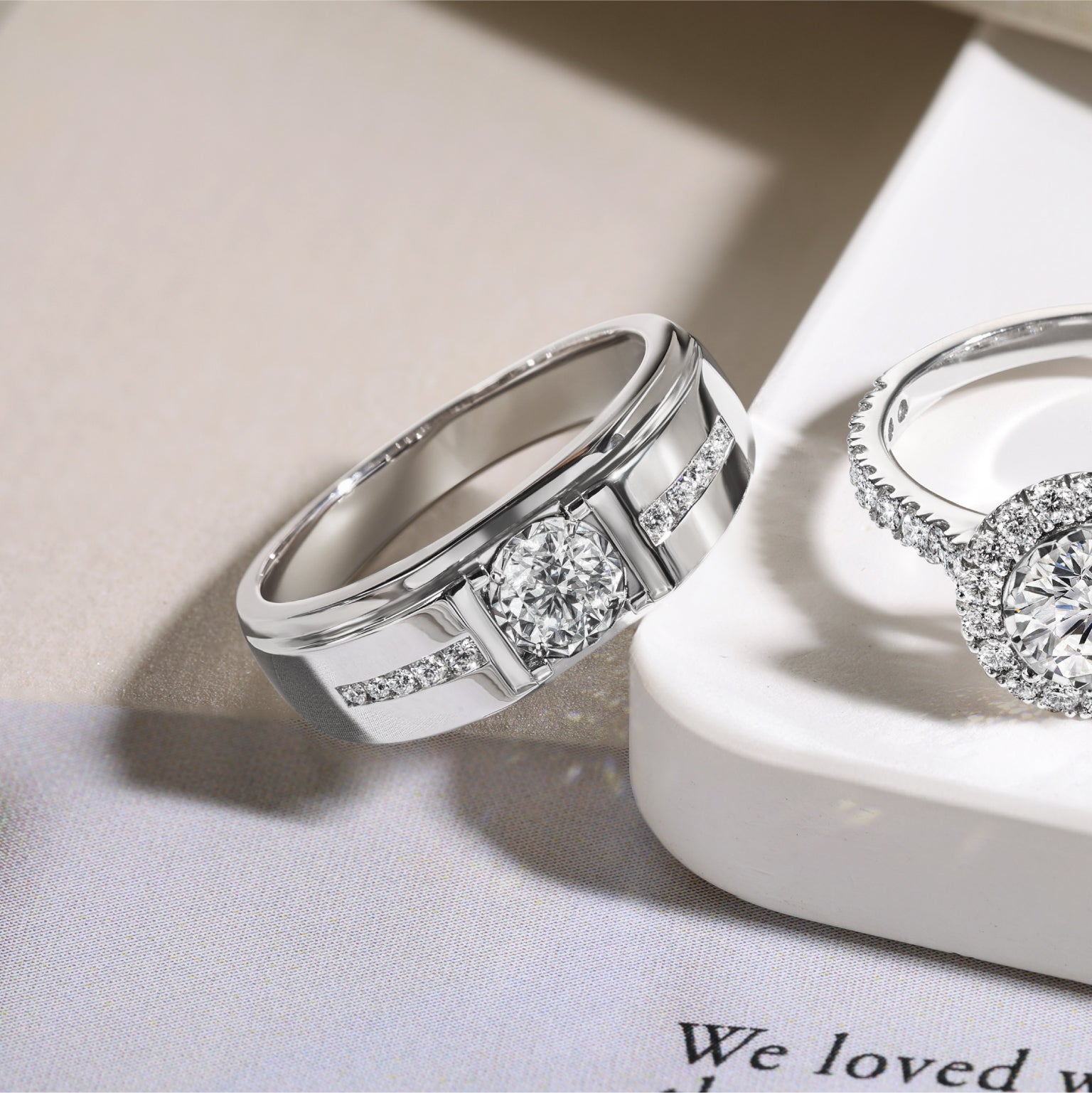 แหวนเพชร Defined Bond Elegance Ring