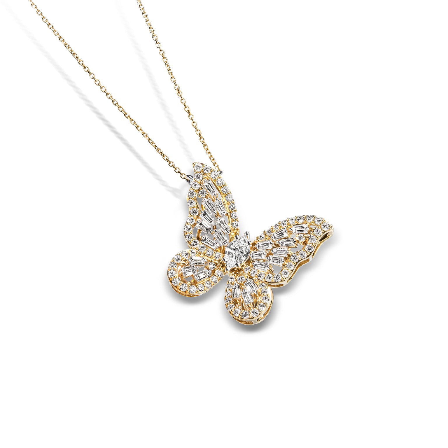 Dynasty Butterfly Sparkle Pendant