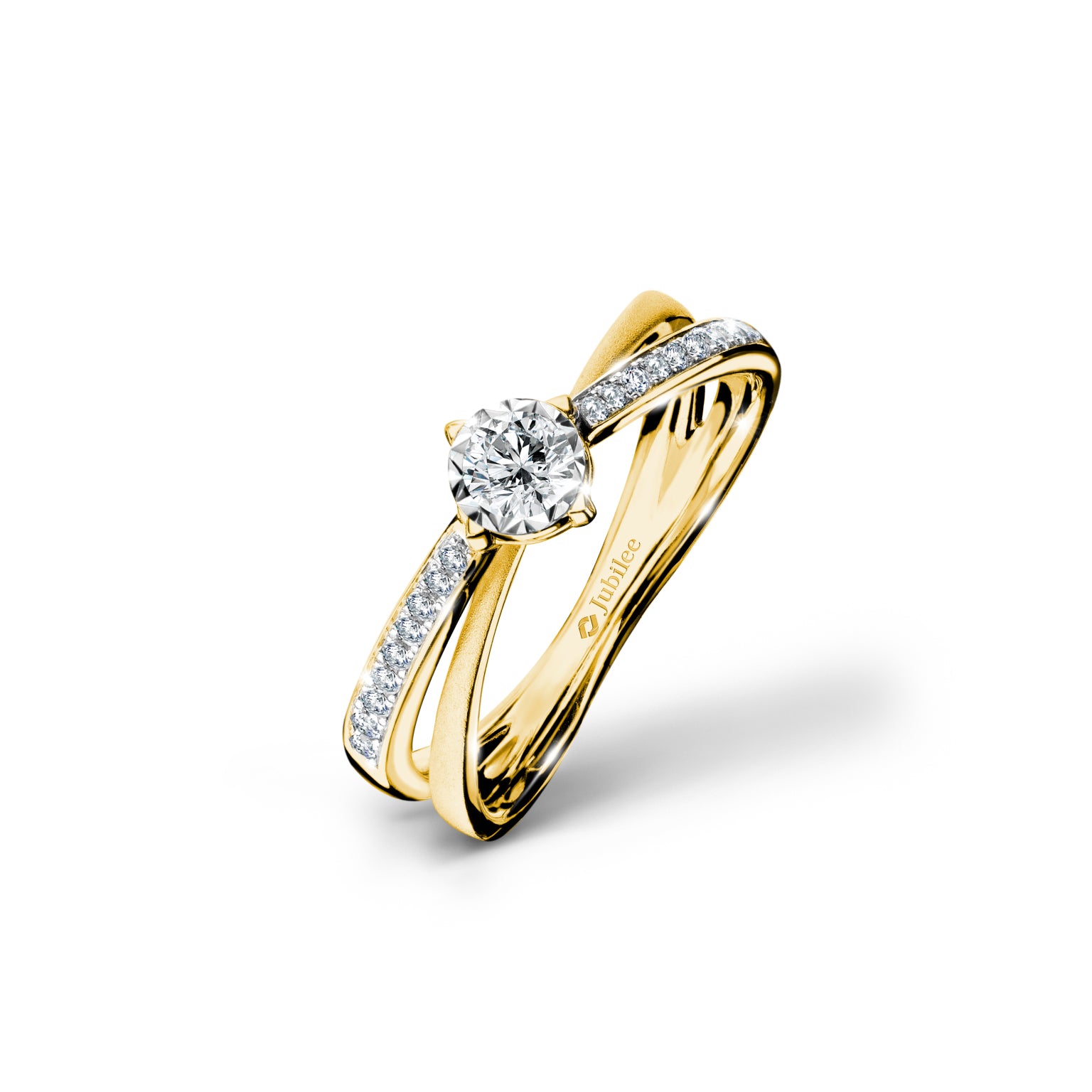 แหวนเพชร Eternal Shine Trace Solitaire Ring