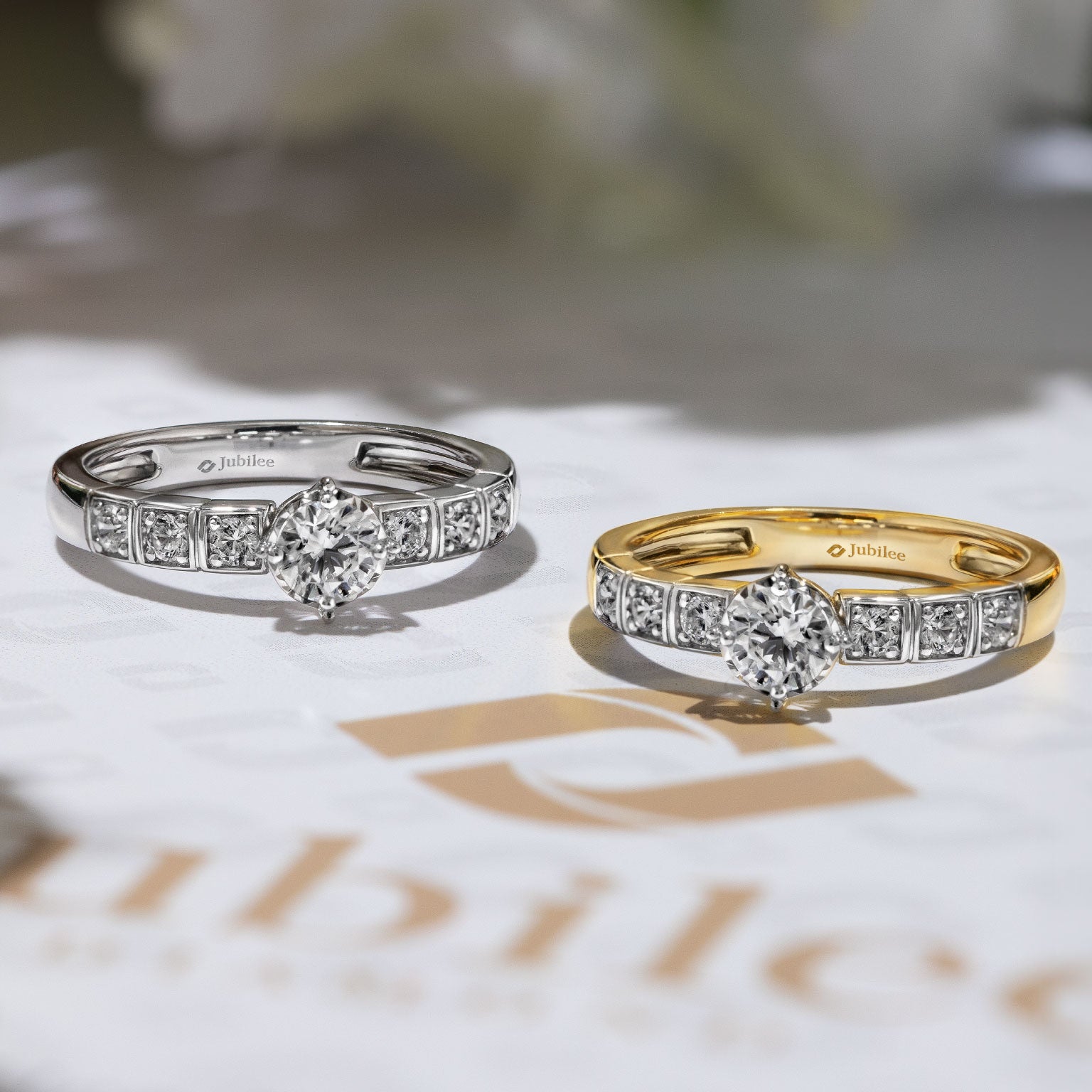 แหวนเพชร First Light’s Promise Ring (Certificate: GIA)