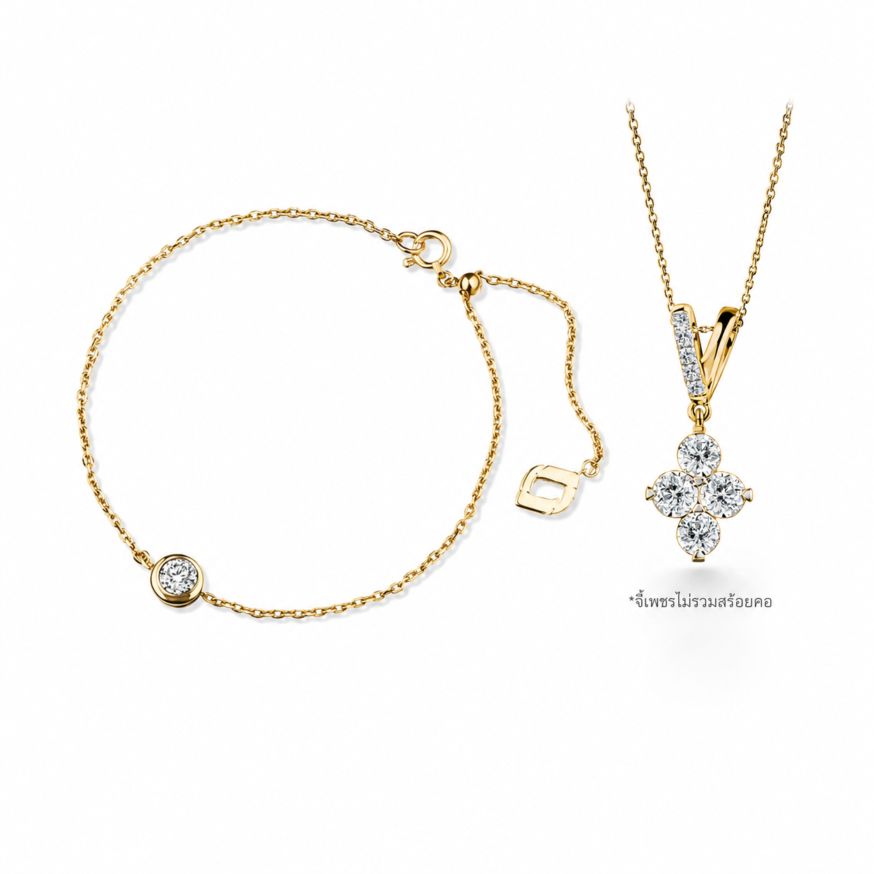 DROP OF ETERNITY SOLITAIRE BRACELET