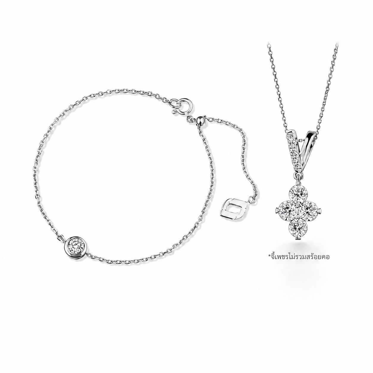 DROP OF ETERNITY SOLITAIRE BRACELET