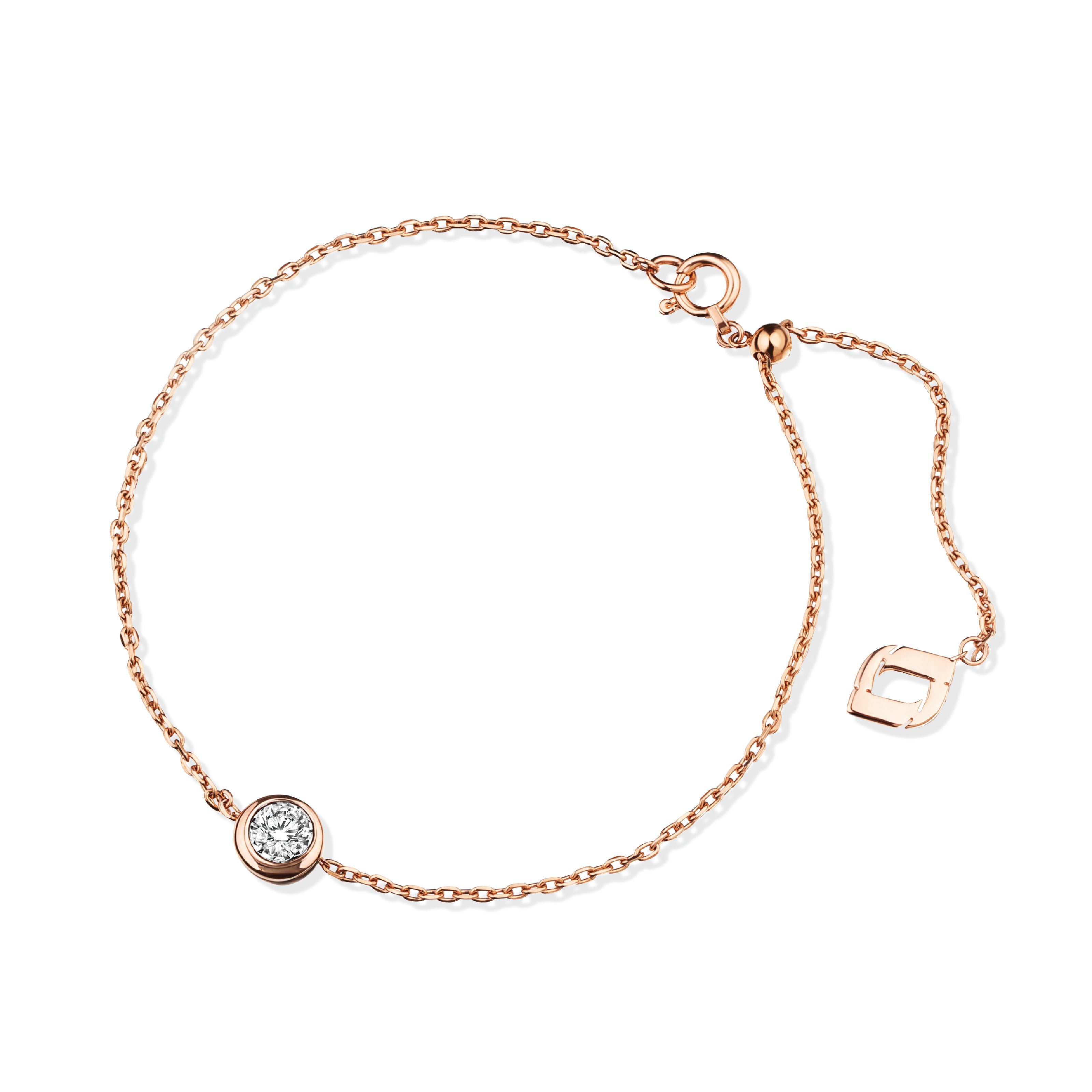 DROP OF ETERNITY SOLITAIRE BRACELET