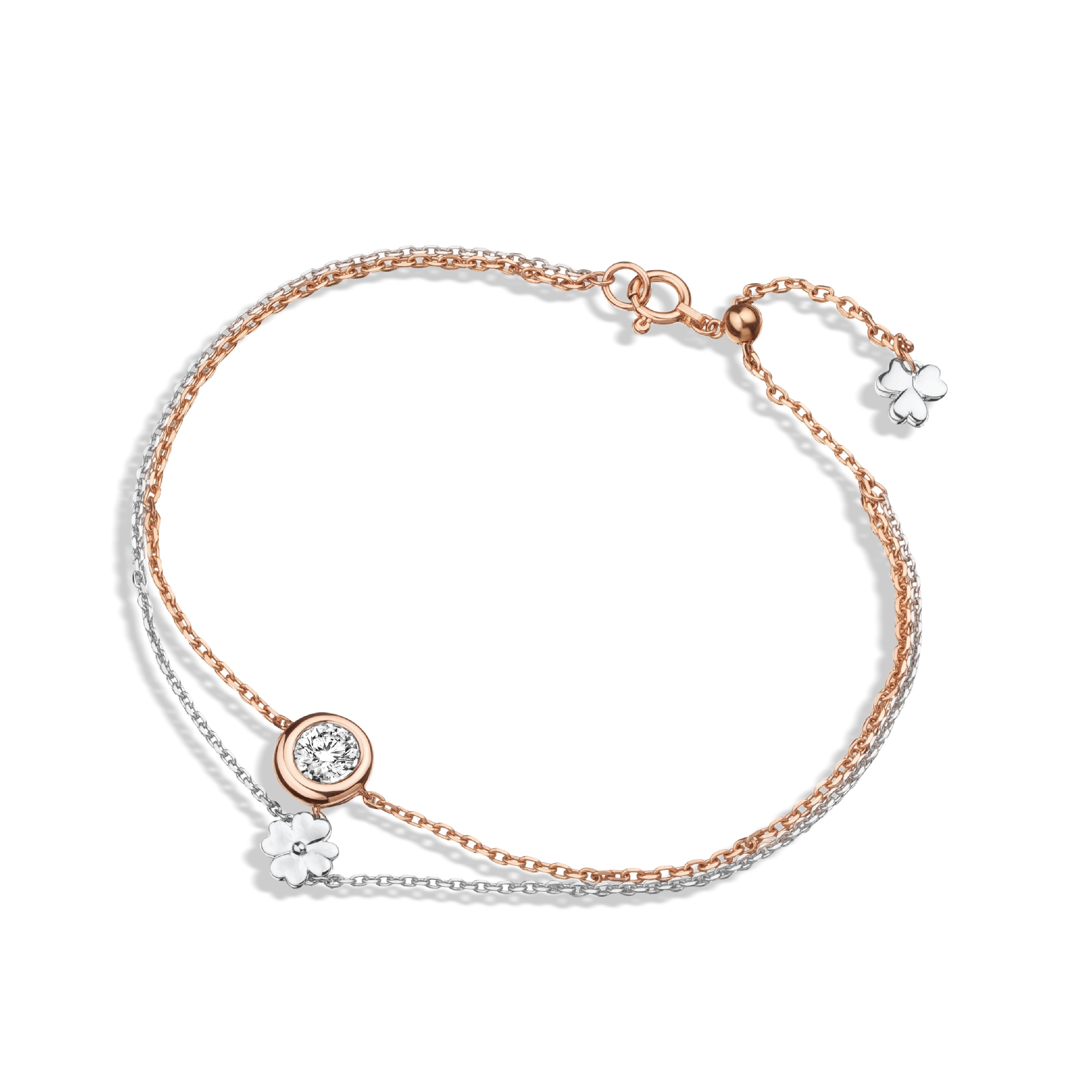 DOUBLE DROP OF ETERNITY BRACELET DIAMOND BRACELET