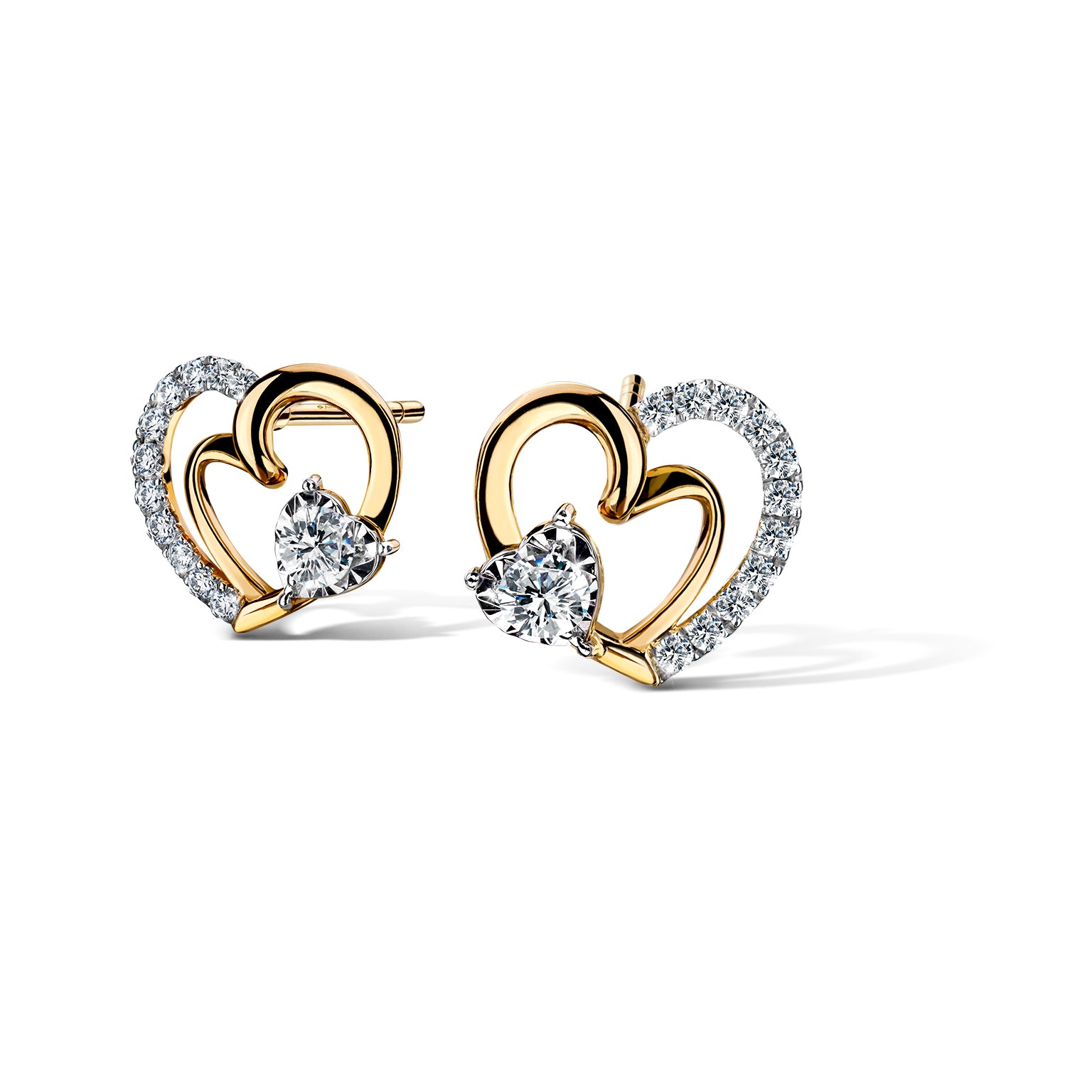 Jubilee Heart Love Locket Earrings