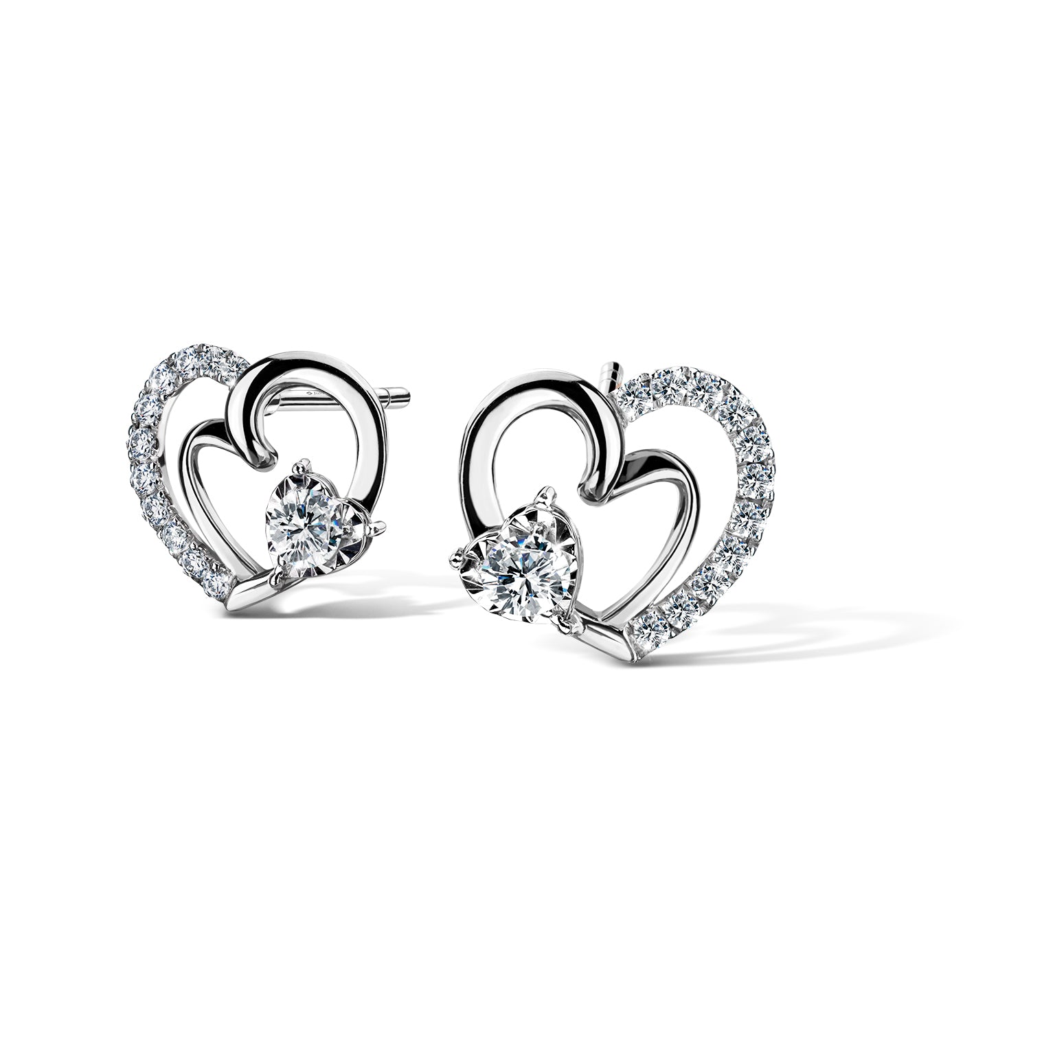 Jubilee Heart Love Locket Earrings