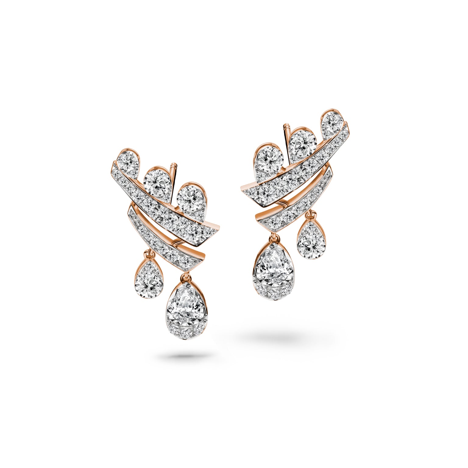ต่างหูเพชร Larme d'Amour Elegance Earrings