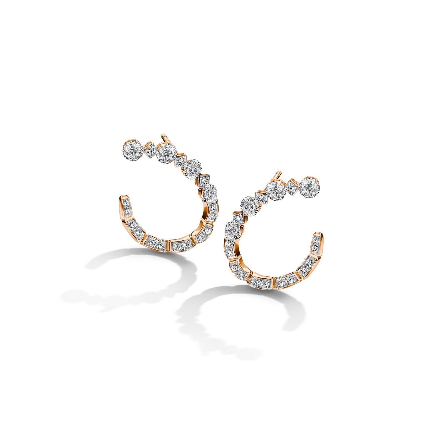 Luminere Brique Fancy Cascade Earrings