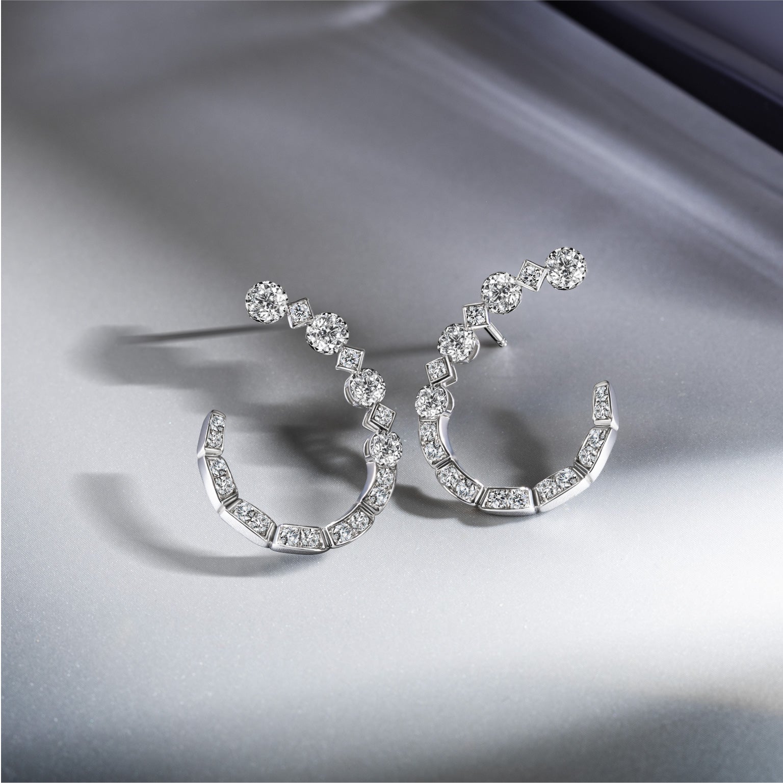 Luminere Brique Fancy Cascade Earrings