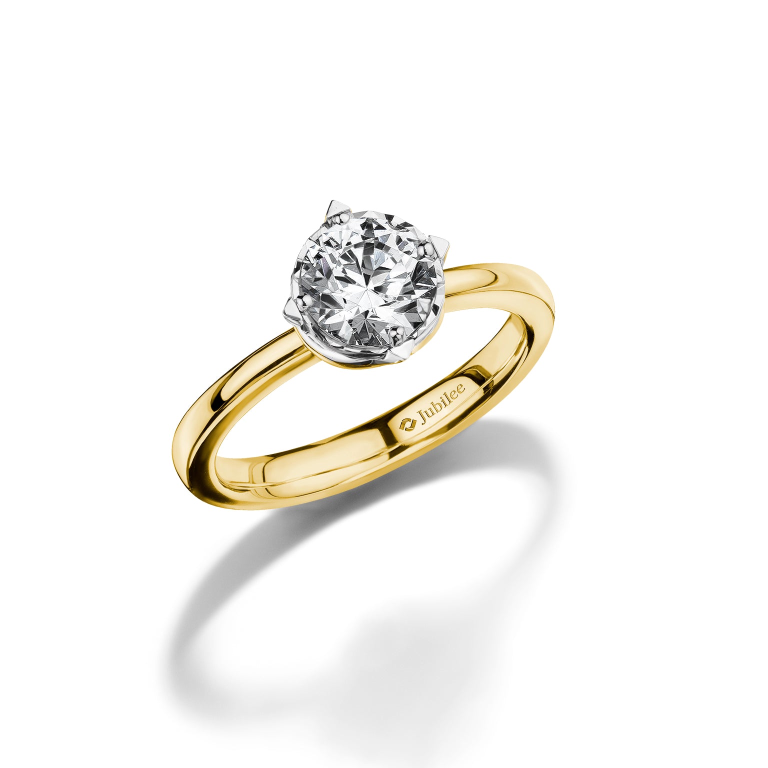 แหวนเพชร Luminous Twilight Solitaire Diamond Ring (Certificate: GIA)