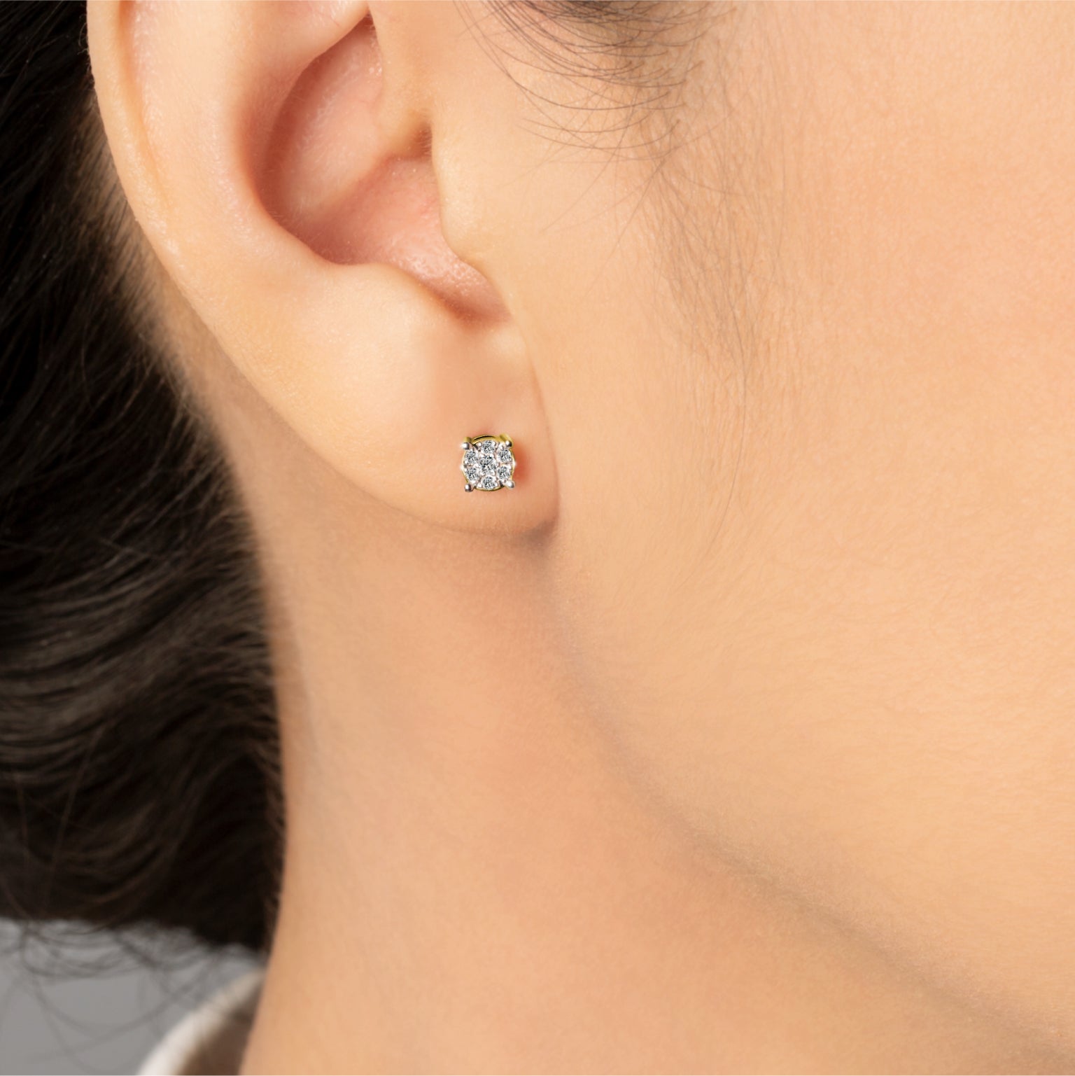 ต่างหูเพชร Atelier Eterna Stud Earrings