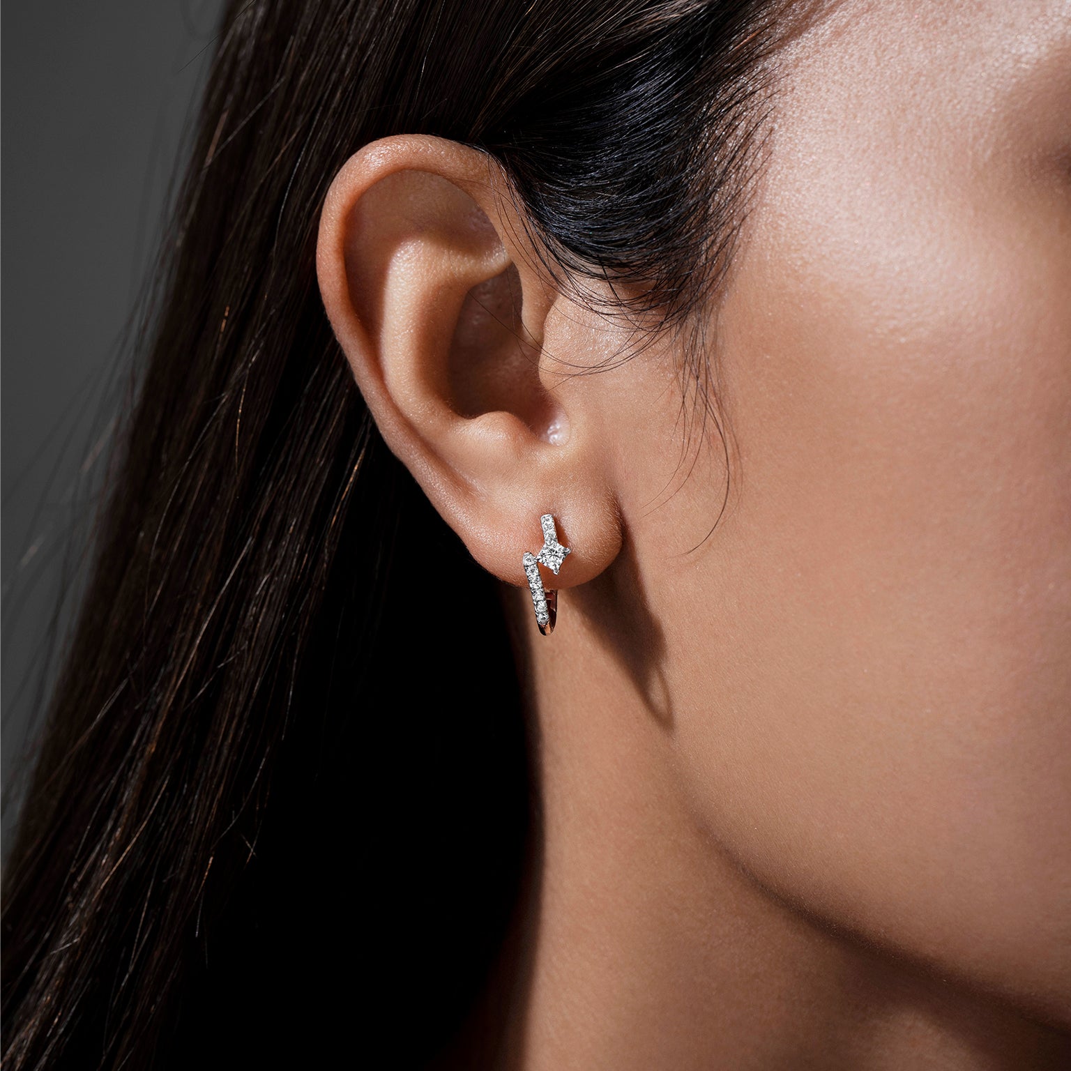 Arrow of LoVe Diamond Earrings