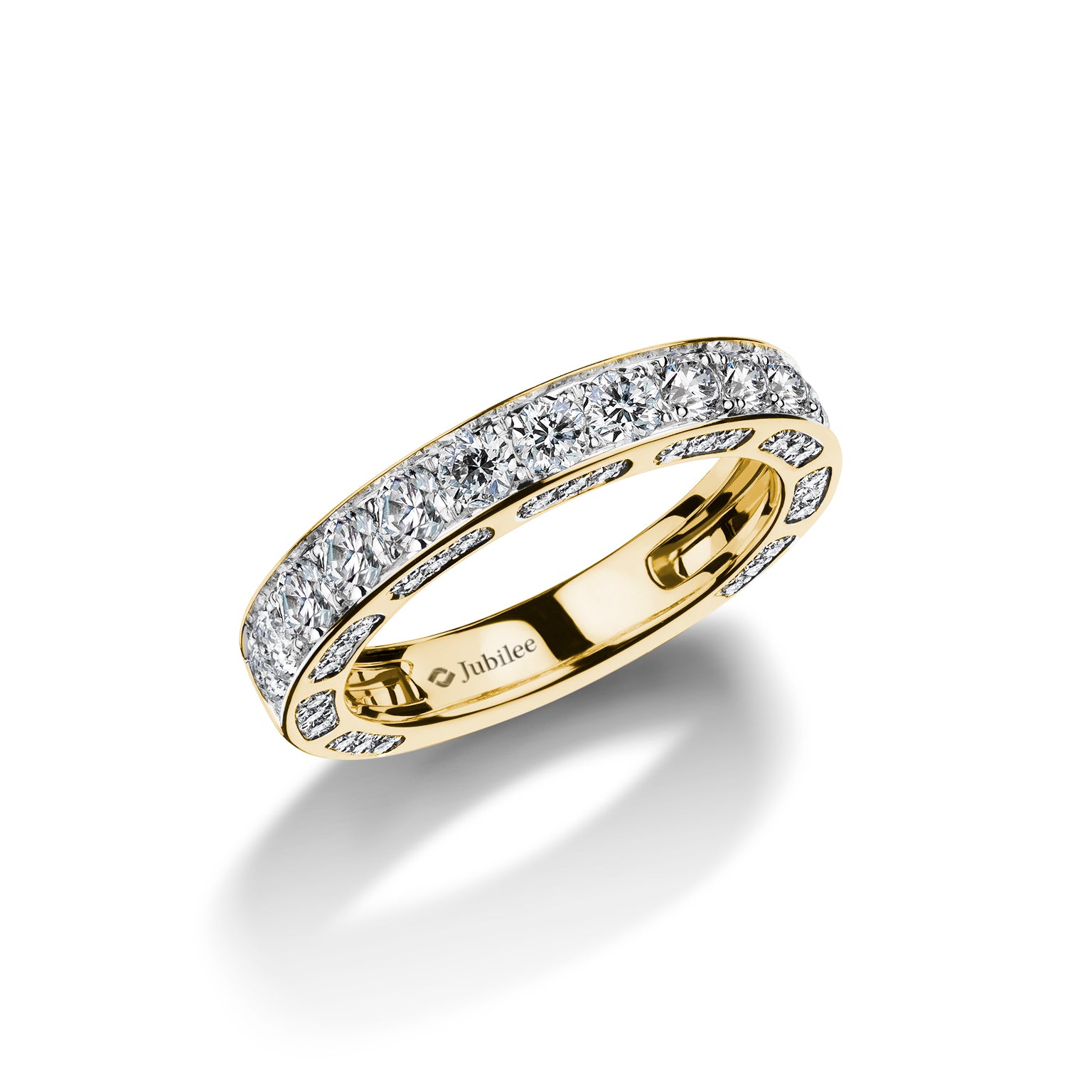 แหวนเพชร Modern Glamour Diamond Line Ring