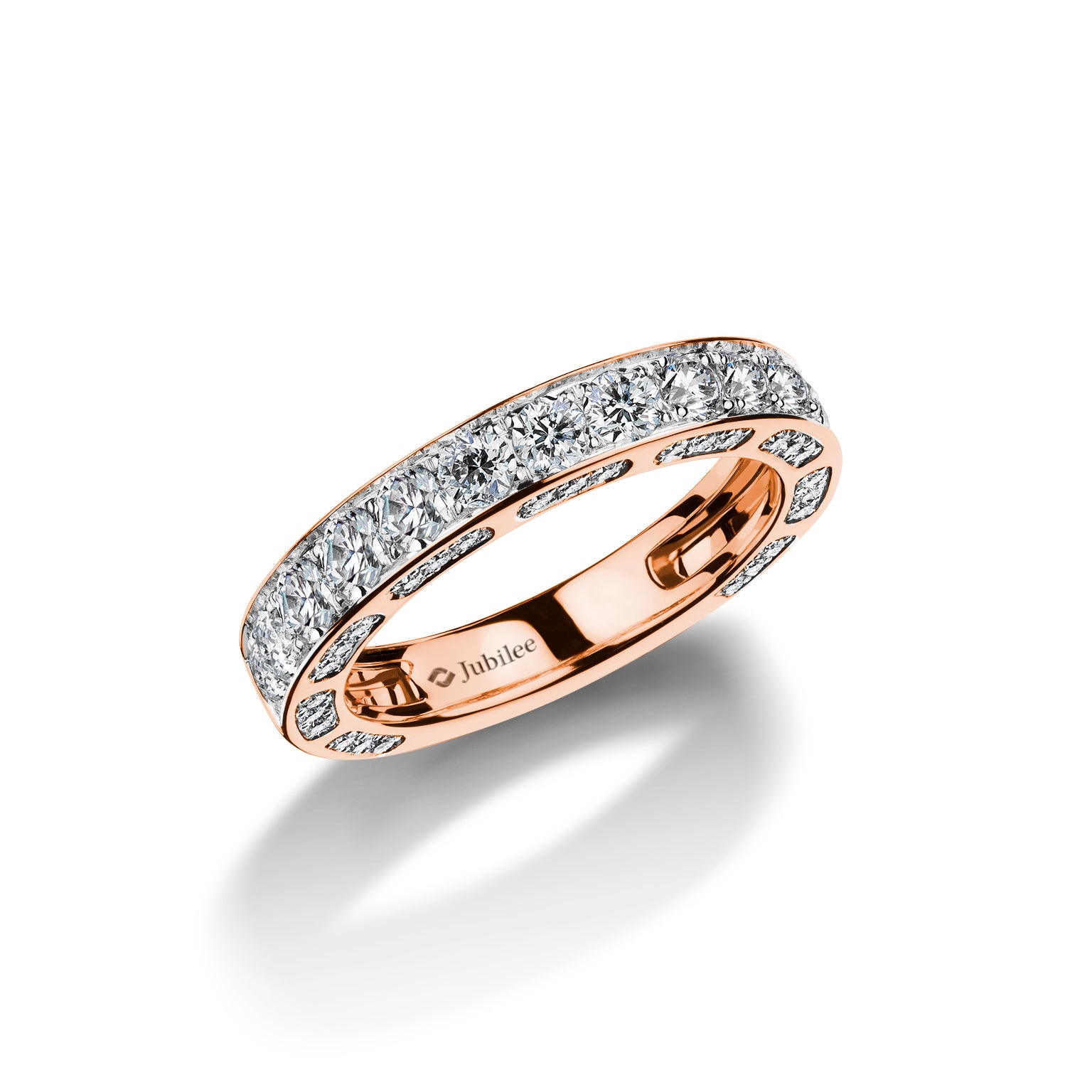 แหวนเพชร Modern Glamour Diamond Line Ring