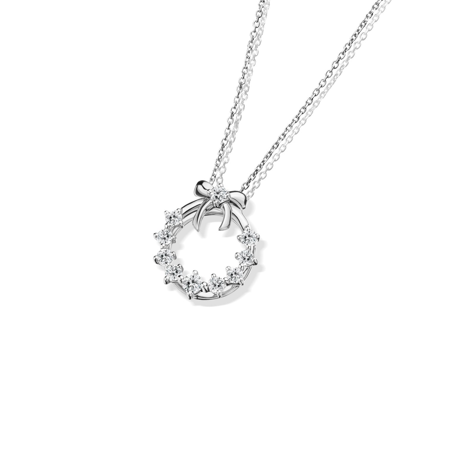 จี้เพชร Victorious Bloom Aura Pendant