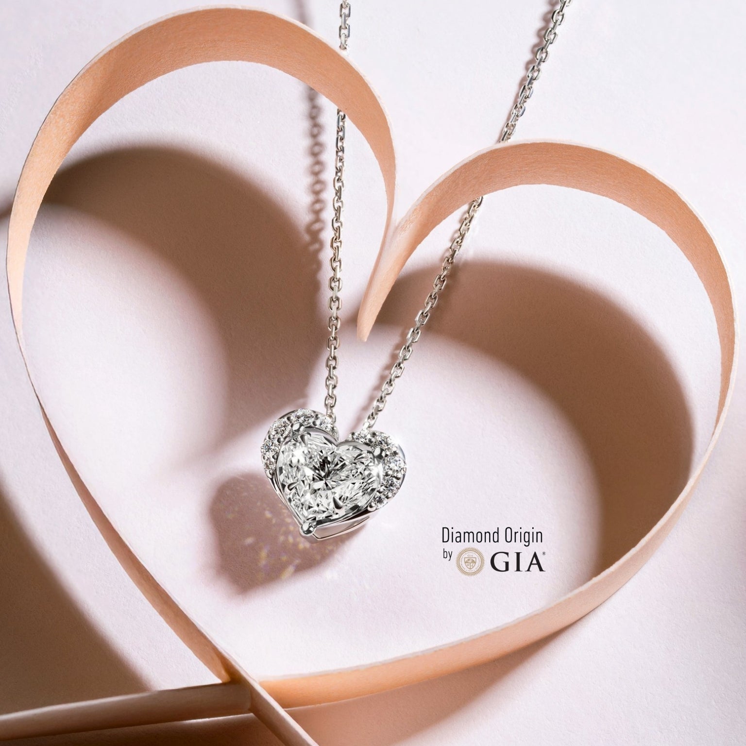 Radiant Me: The Heartfelt Spark Diamond Pendant
