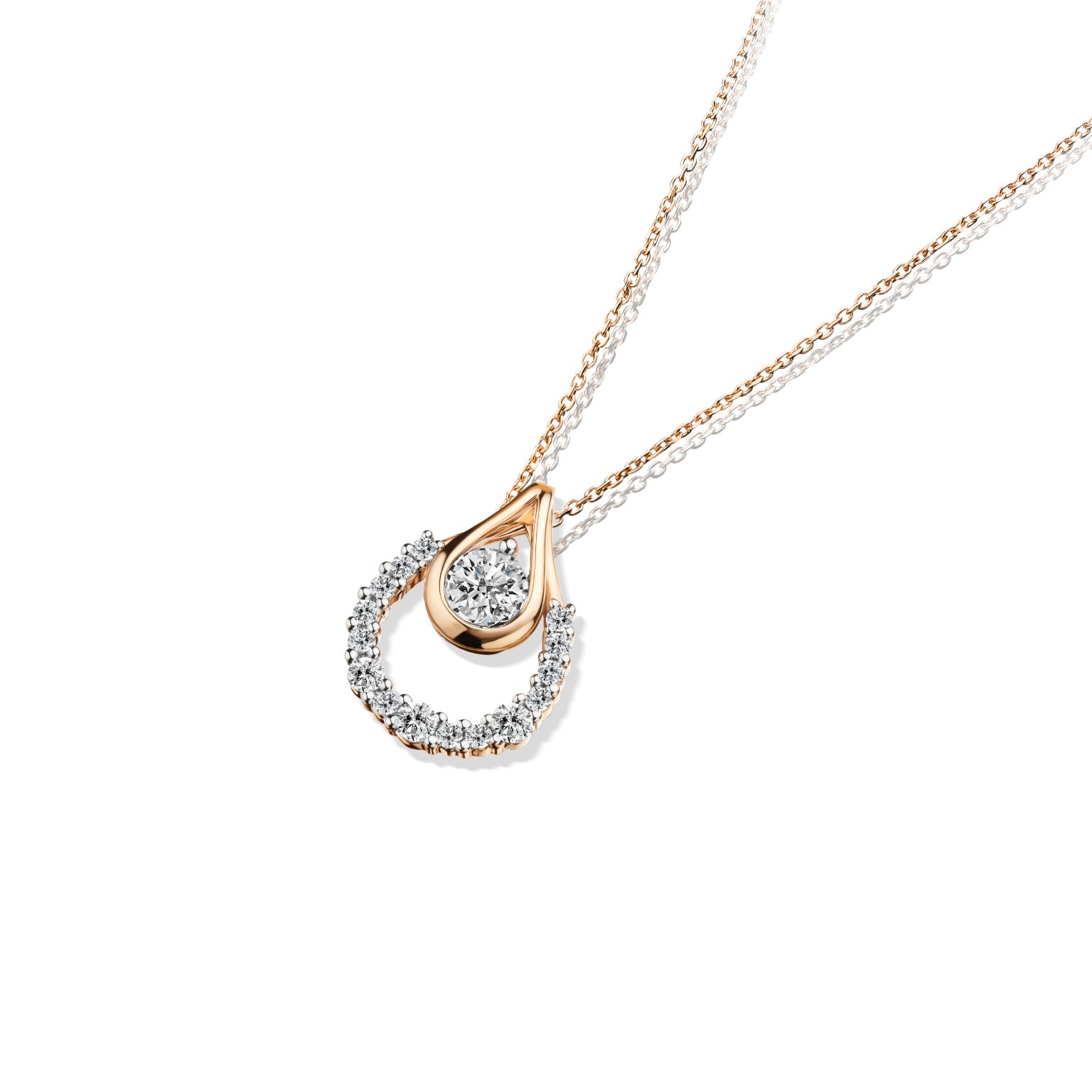 จี้เพชร Victorious Bloom Flourish Pendant