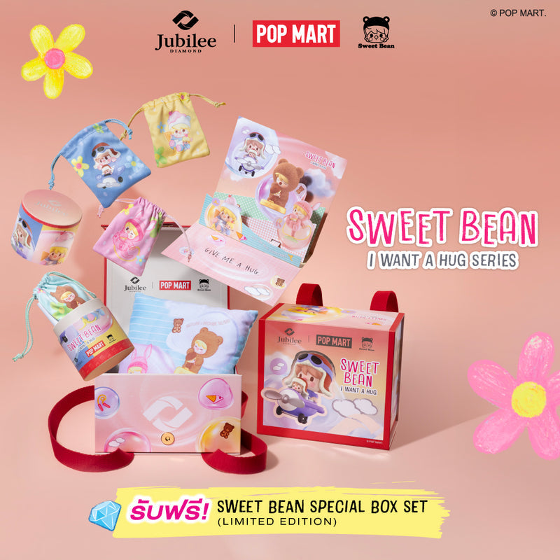 Sweet Bean Diamond Pendant Box Set 4 Designs