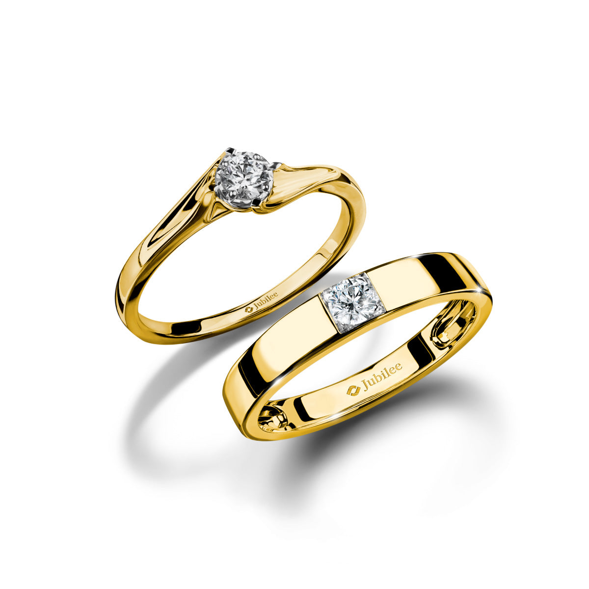 Journey of Love Solitare Ring & Padriac Diamond Ring