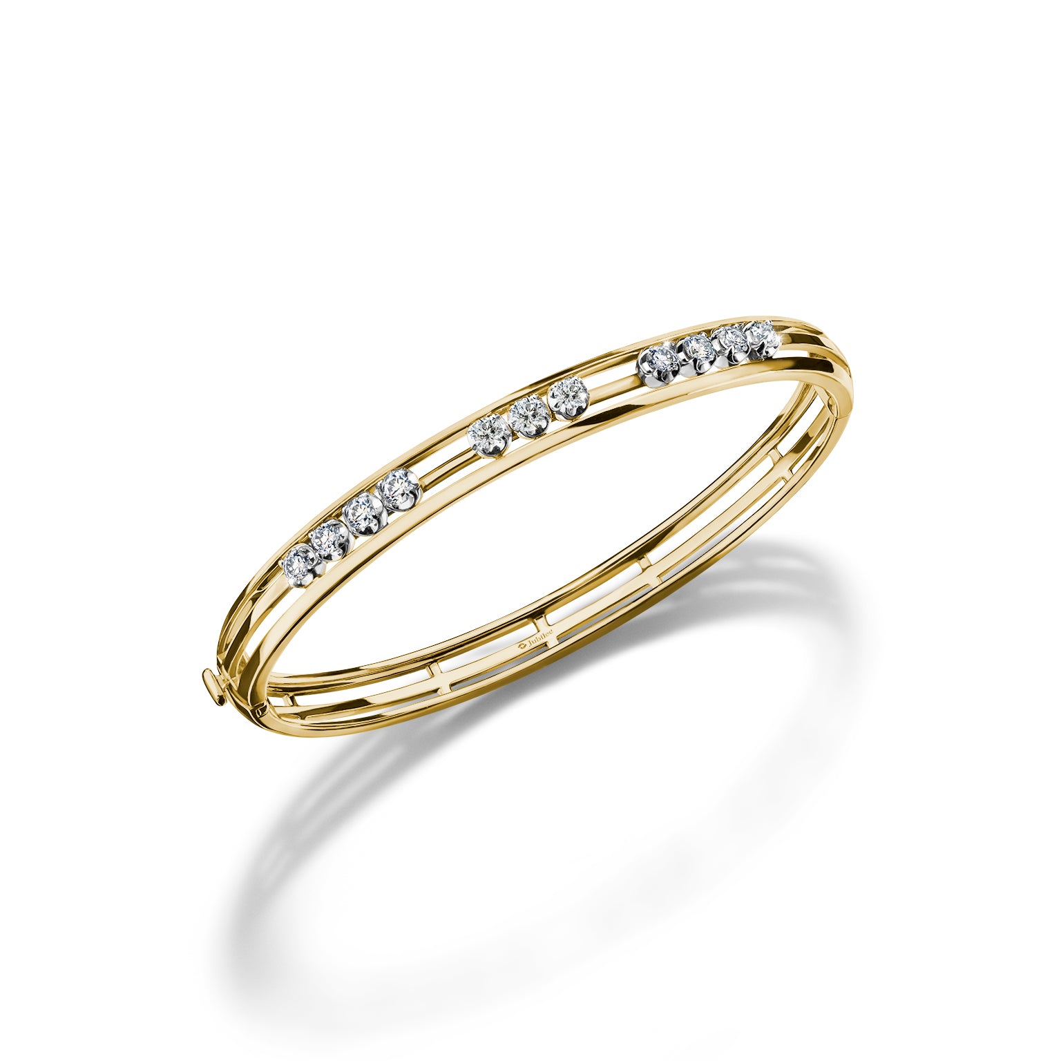 Shooting Stars Dancing Diamond Bangle