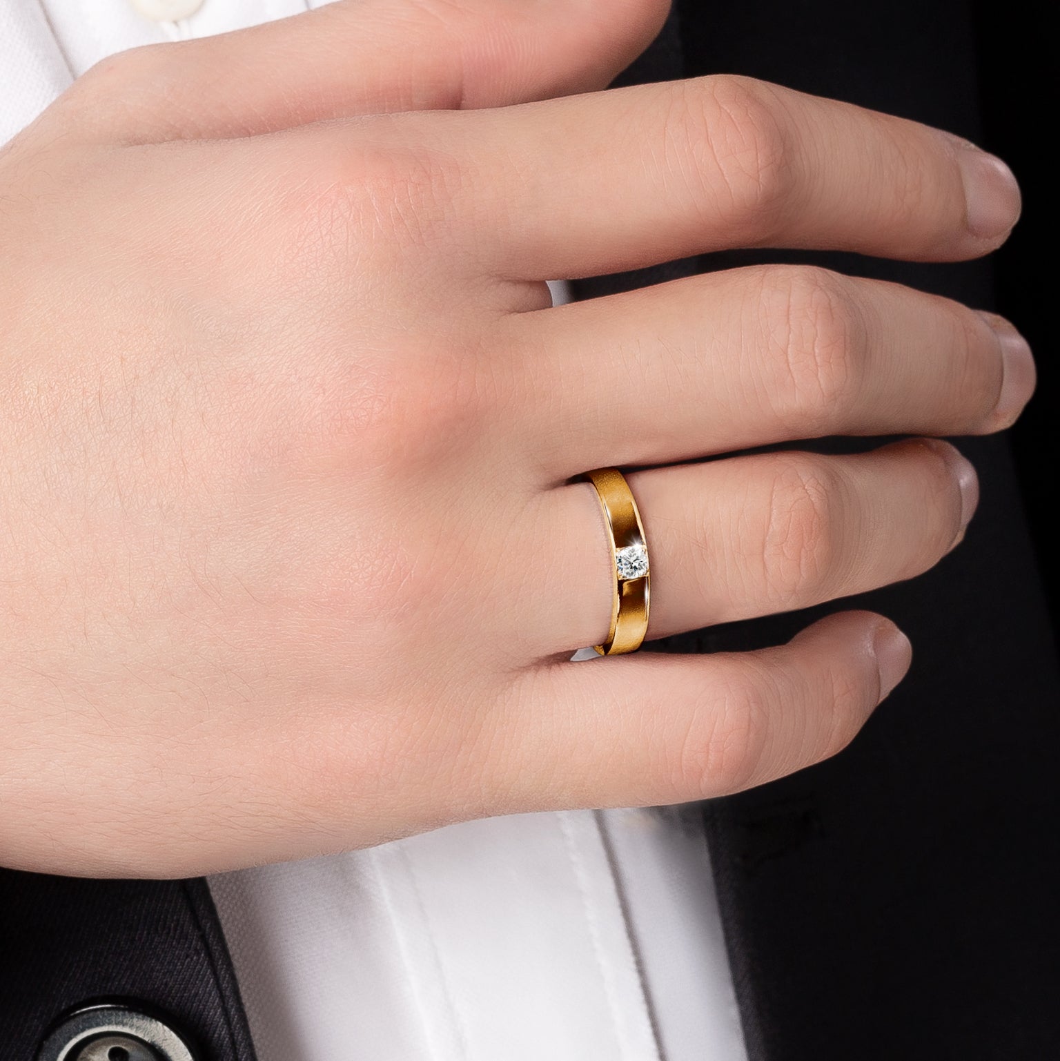 แหวนเพชร Smart Diamond Band Ring