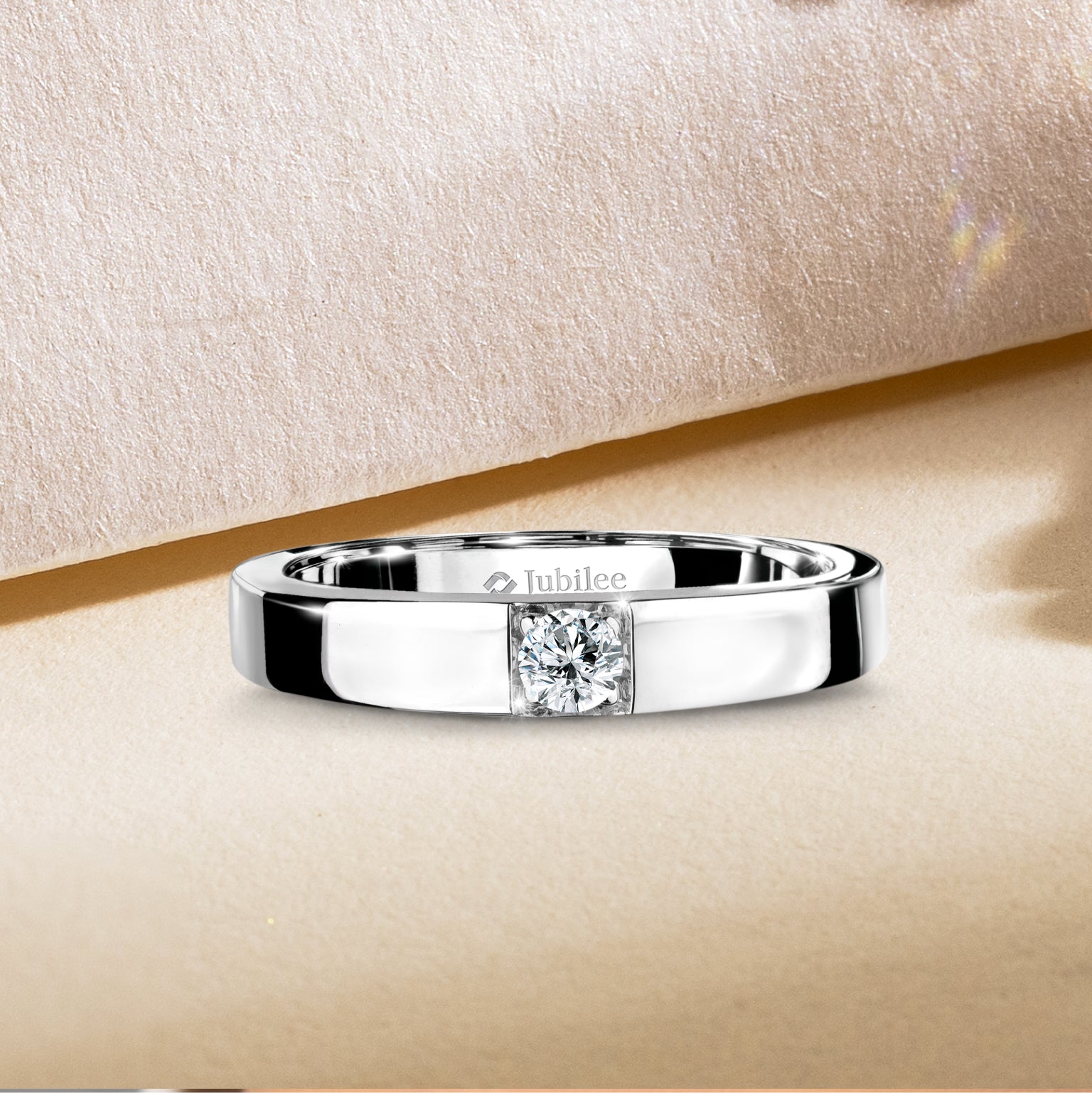 แหวนเพชร Smart Diamond Band Ring