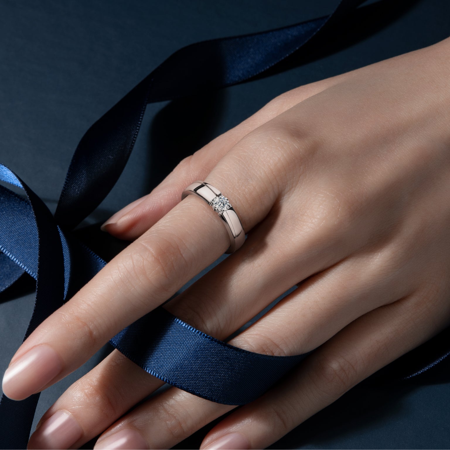 แหวนเพชร Smart Modern Diamond Ring