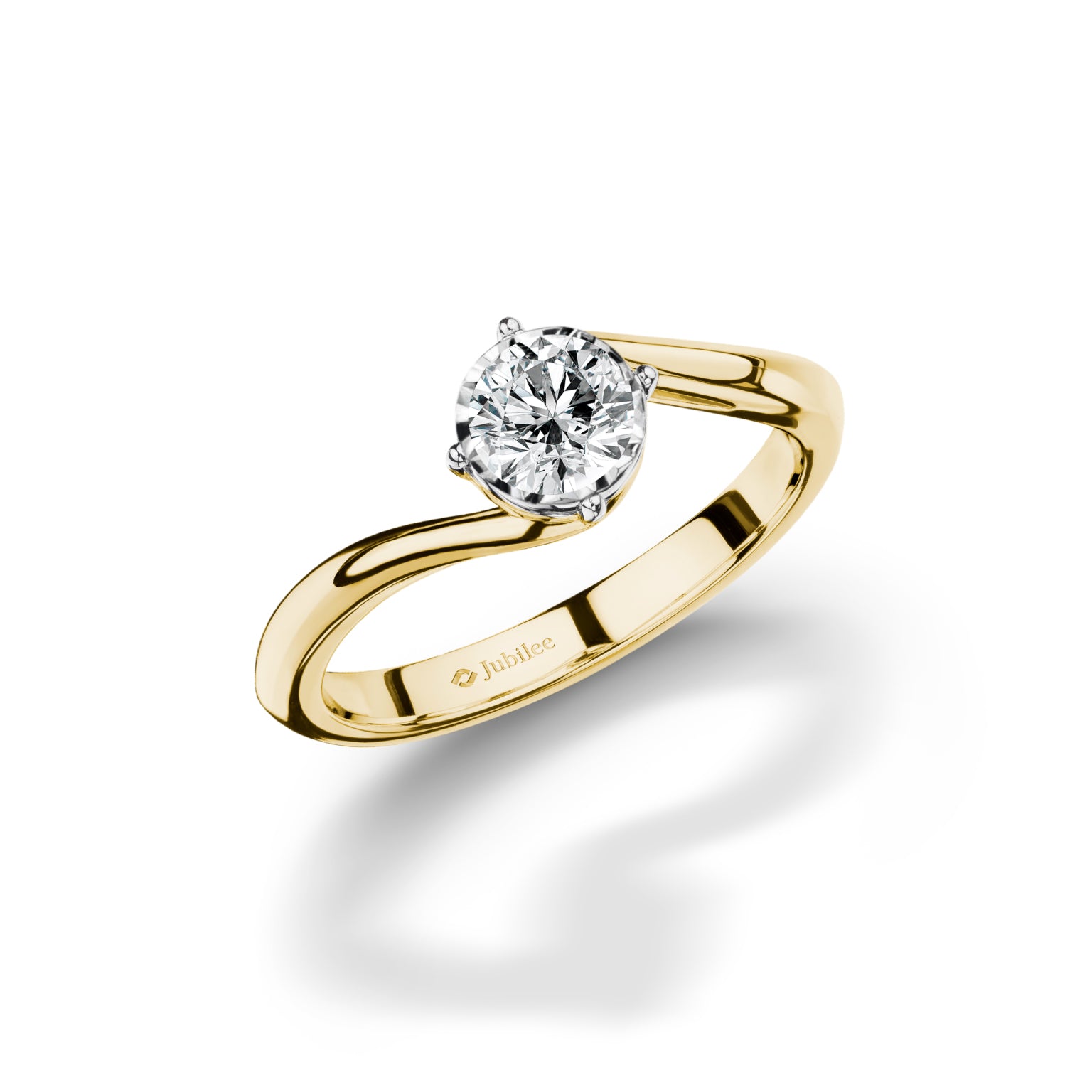 แหวนเพชร Solitaire Pure Serenity Ring