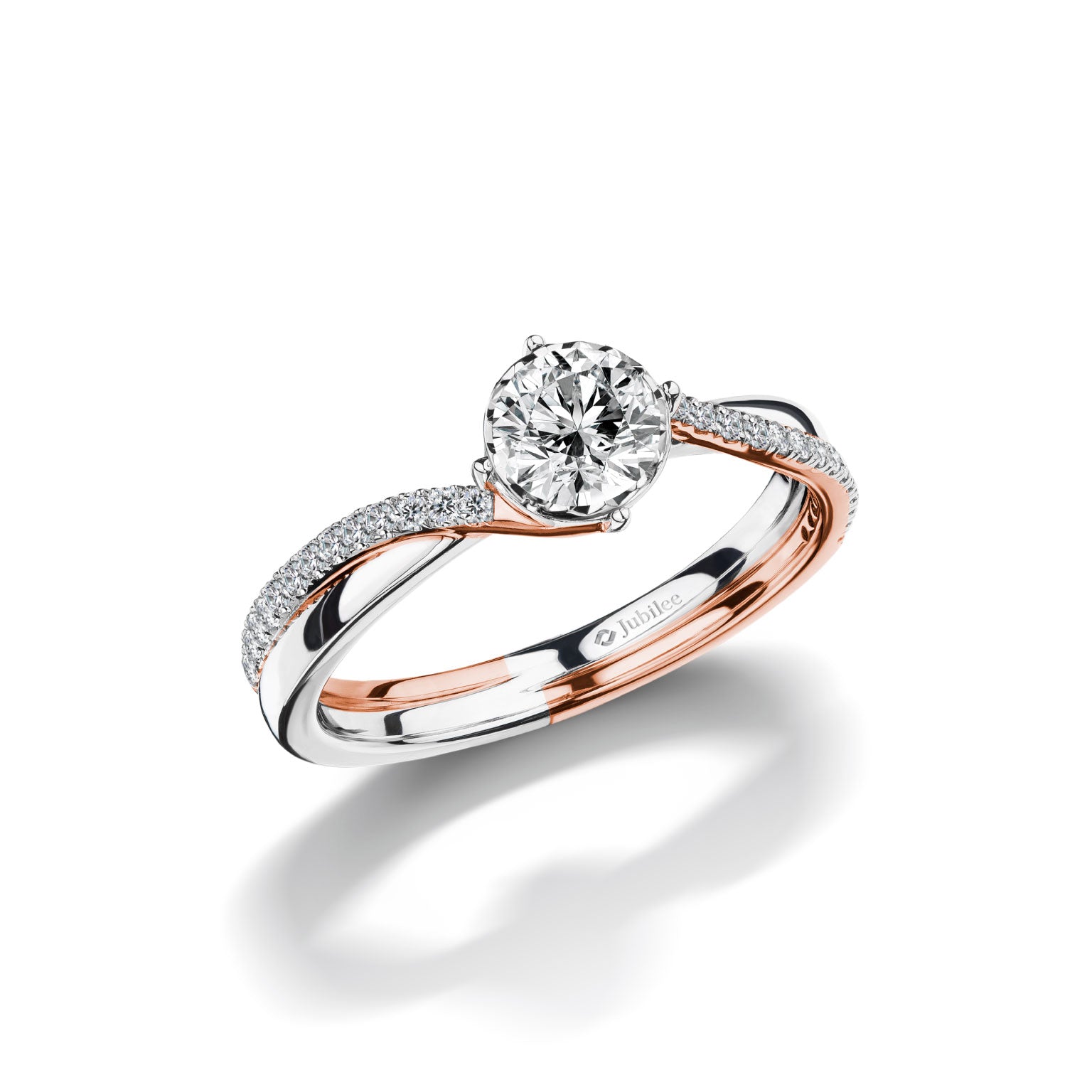 แหวนเพชร Solitaire Simplicity Glow Ring