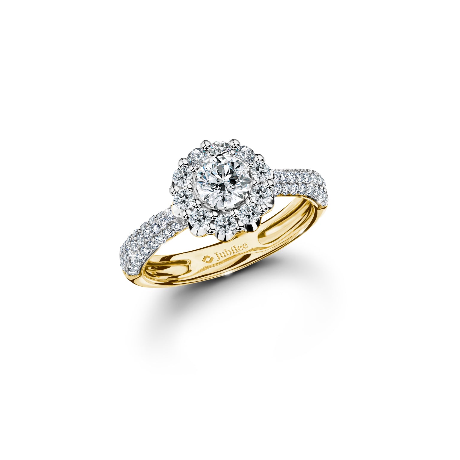 แหวนเพชร Sparkle Peony Ring