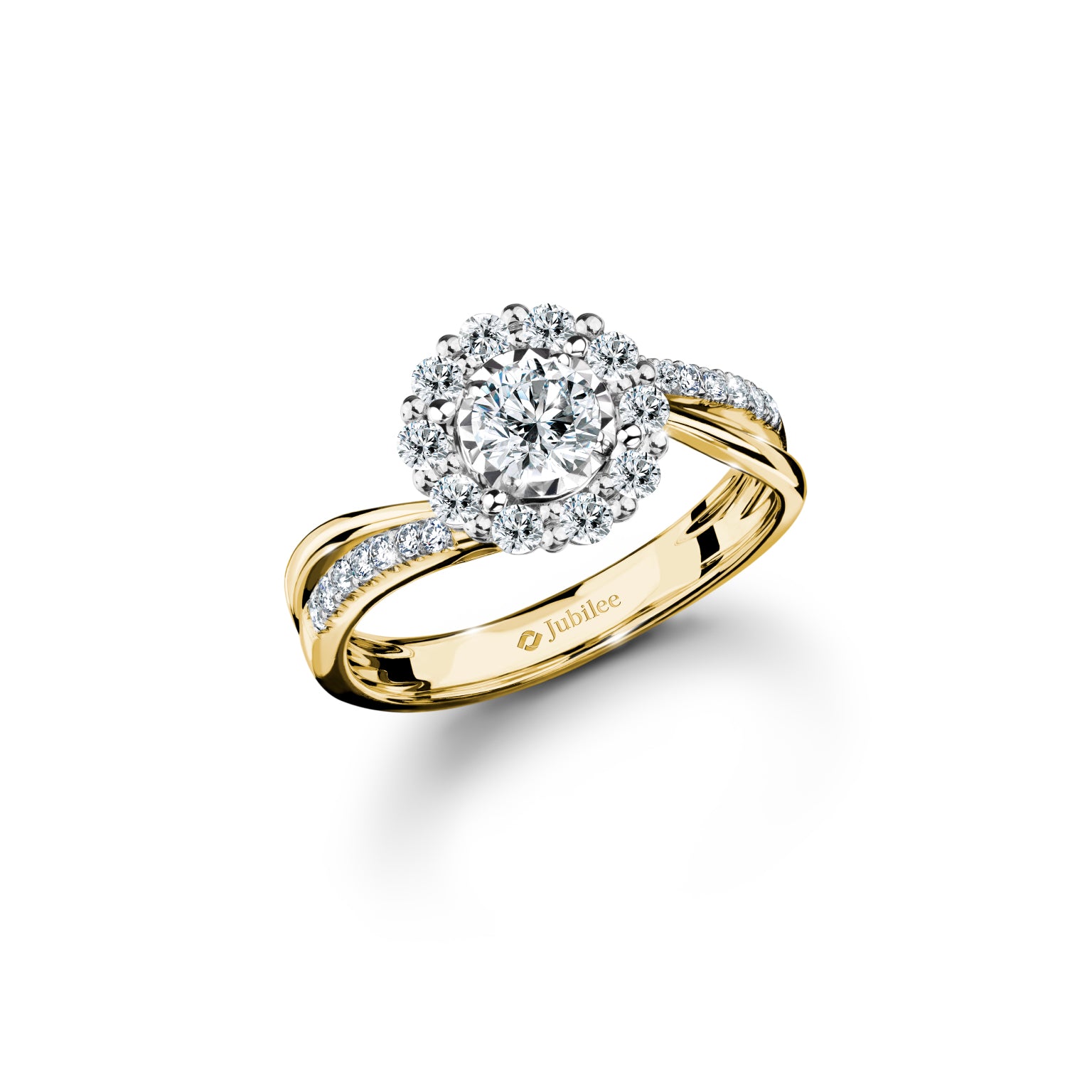 แหวนเพชร Sparkling Bloom Ring