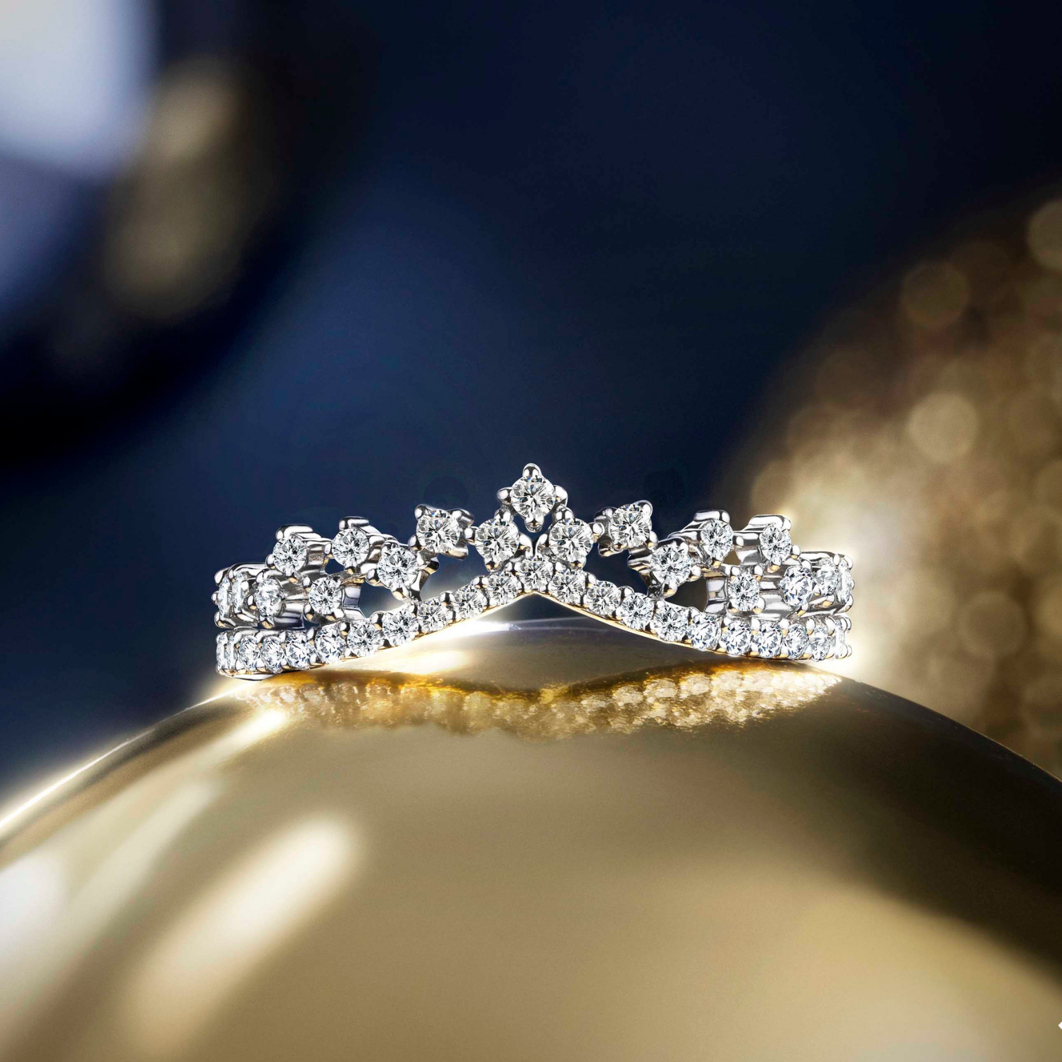 แหวนเพชร Stardust Tiara Ring