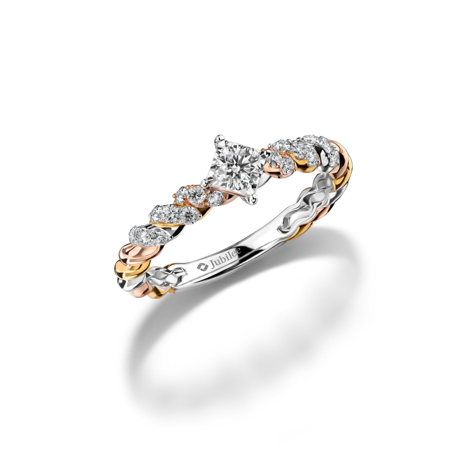 แหวนเพชร Starlight Halo Ring