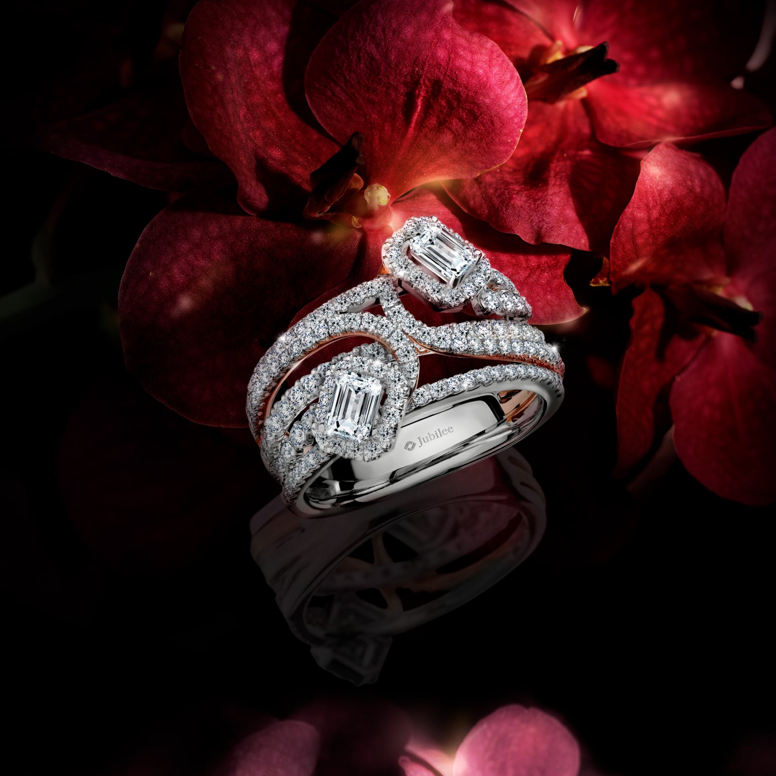 แหวนเพชร The Beauty of nature Sparkling Ring