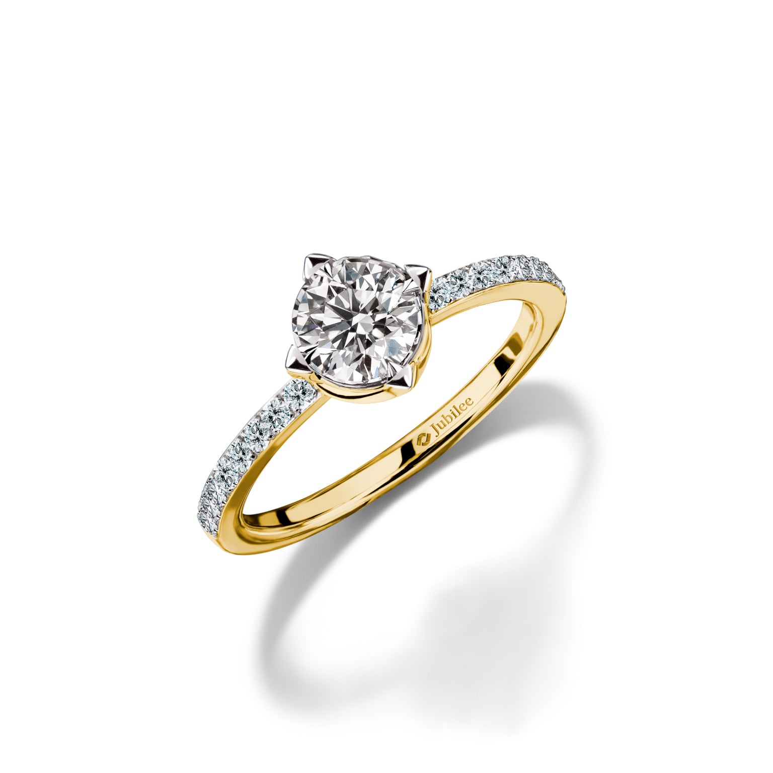 แหวนเพชร The Destined Solitaire Diamond Ring (Certificate: GIA)