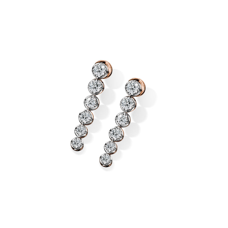 ต่างหูเพชร The Midnight Frost Earrings