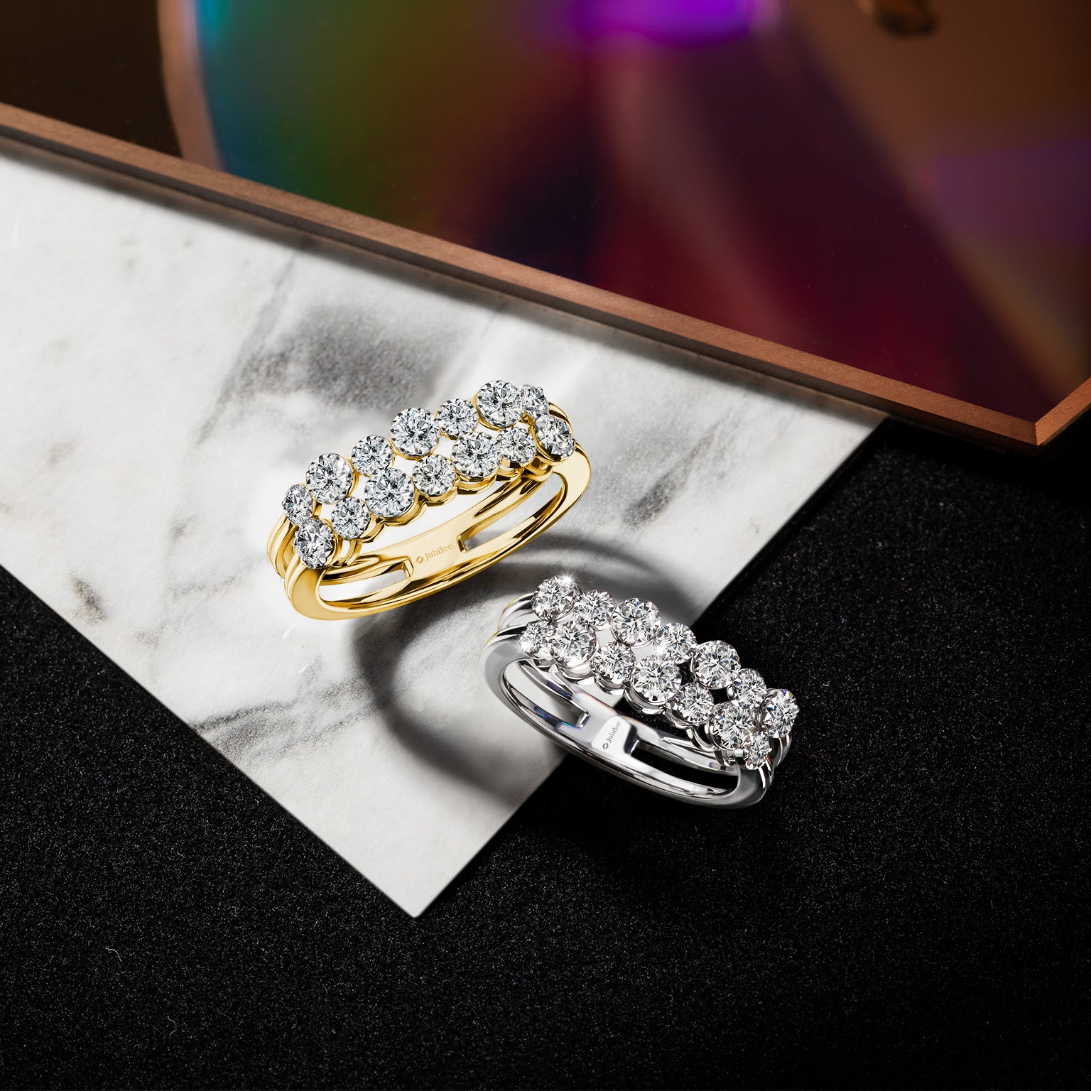 แหวนเพชร The Tidal Waves Ring