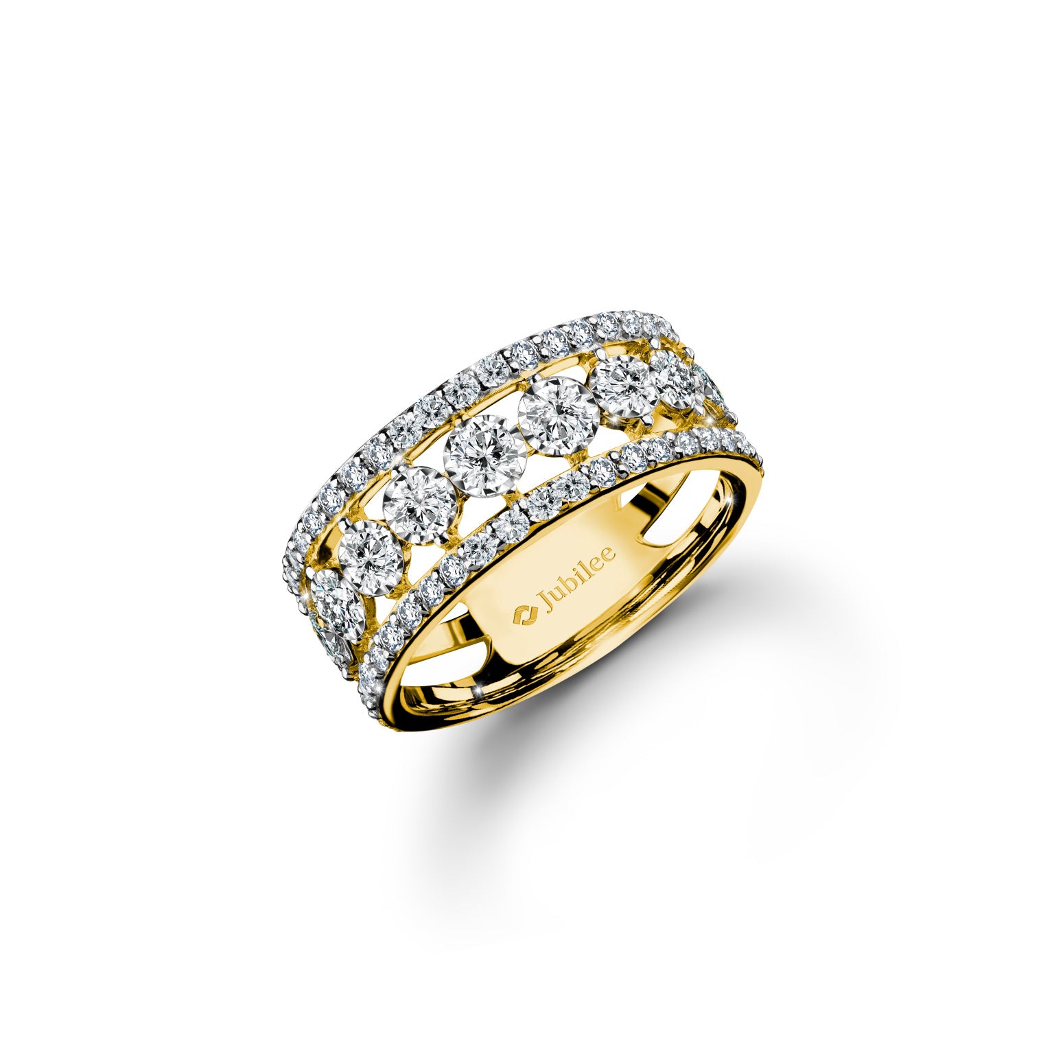 The Triple Superior Band Ring