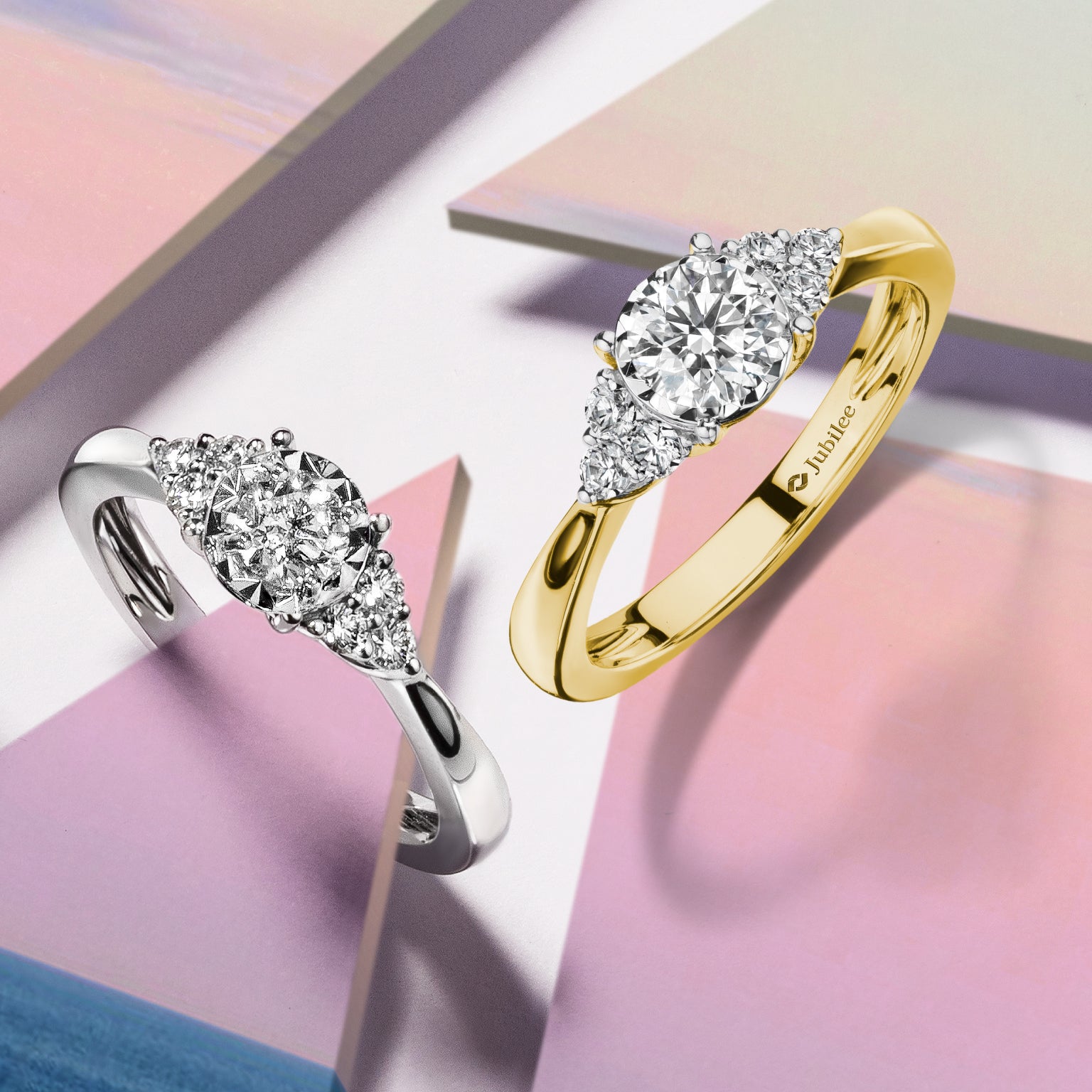 แหวนเพชร Timeless Solitaire Sparkle Ring