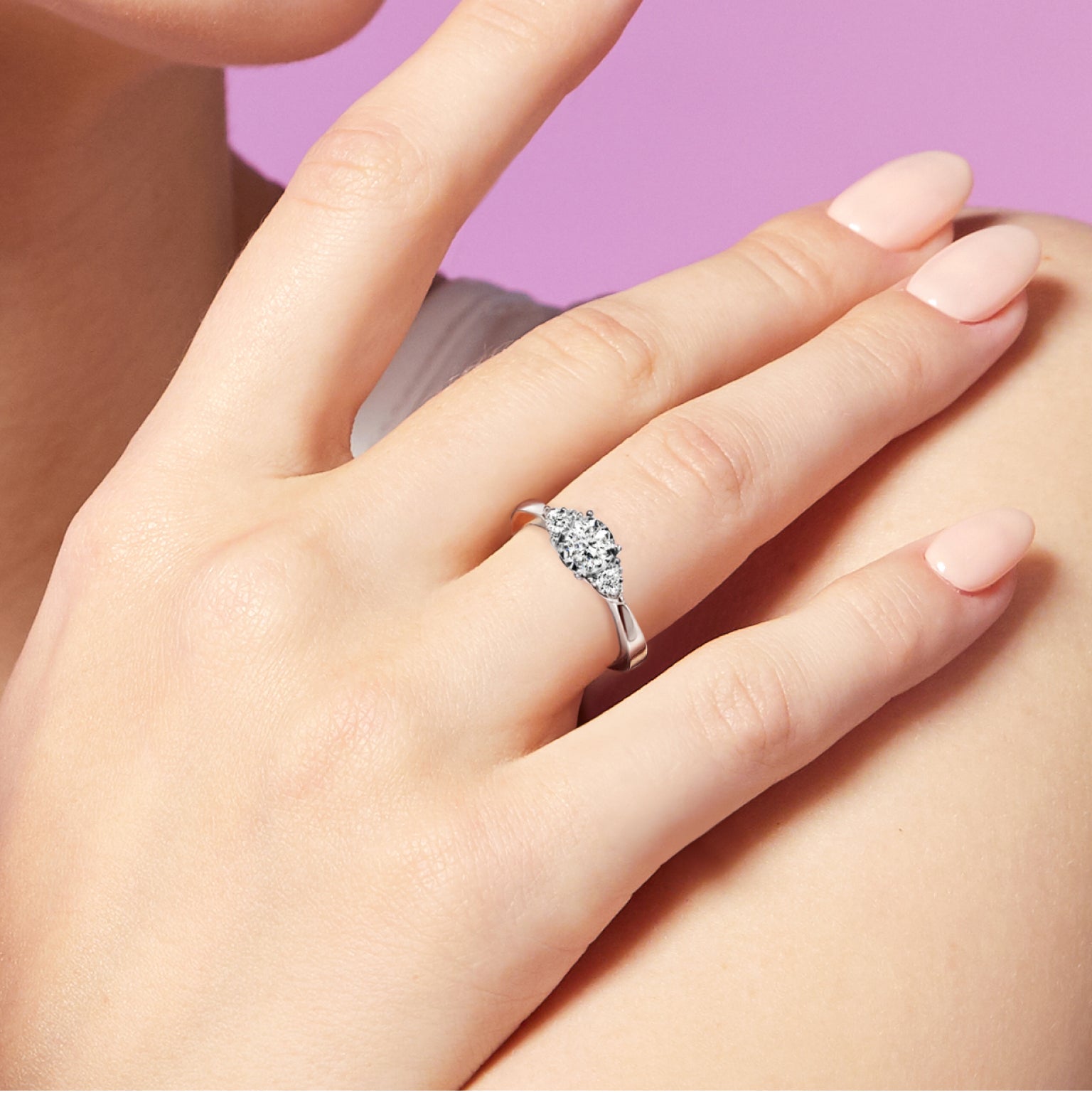 แหวนเพชร Timeless Solitaire Sparkle Ring